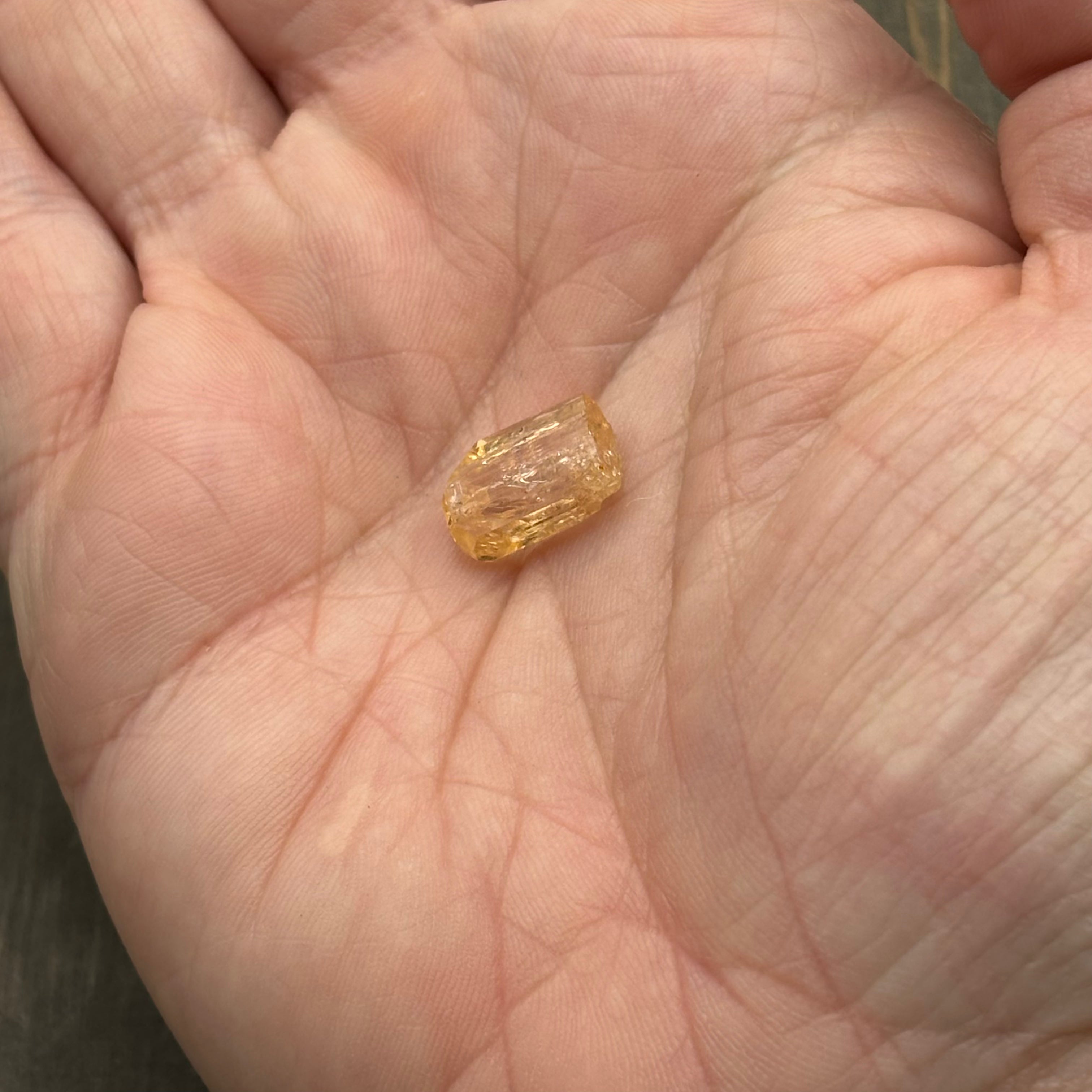 Imperial Topaz Natural Full Terminated Crystal - 245