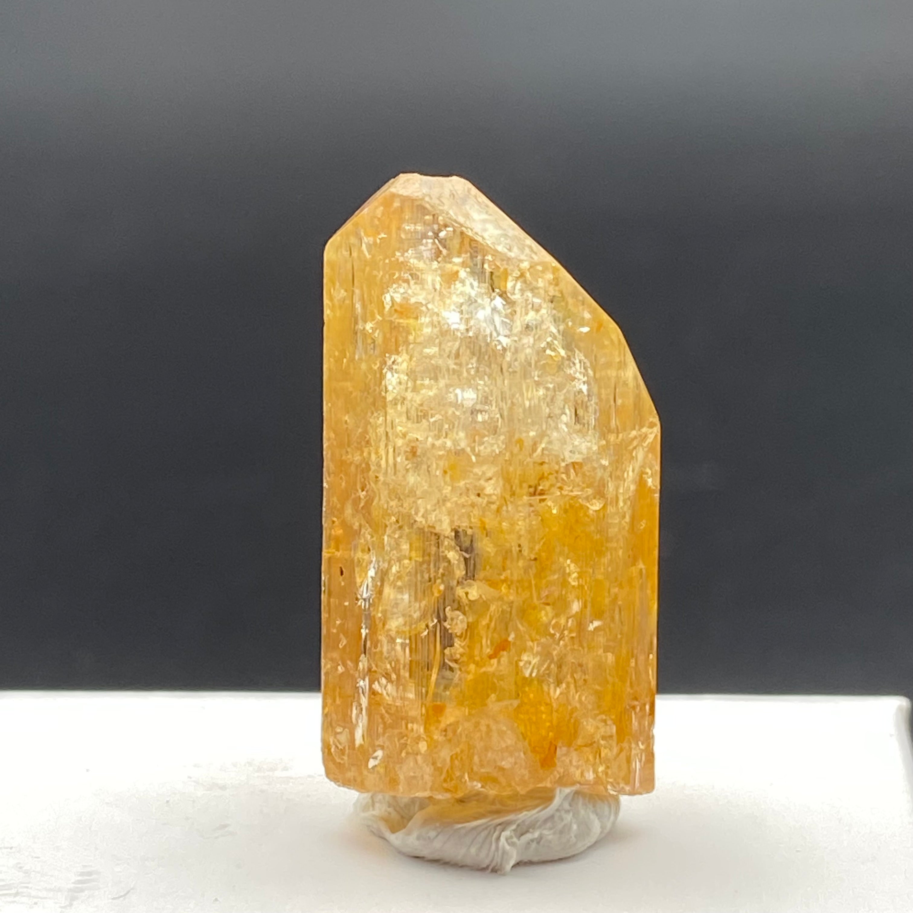 Imperial Topaz Natural Full Terminated Crystal - 112