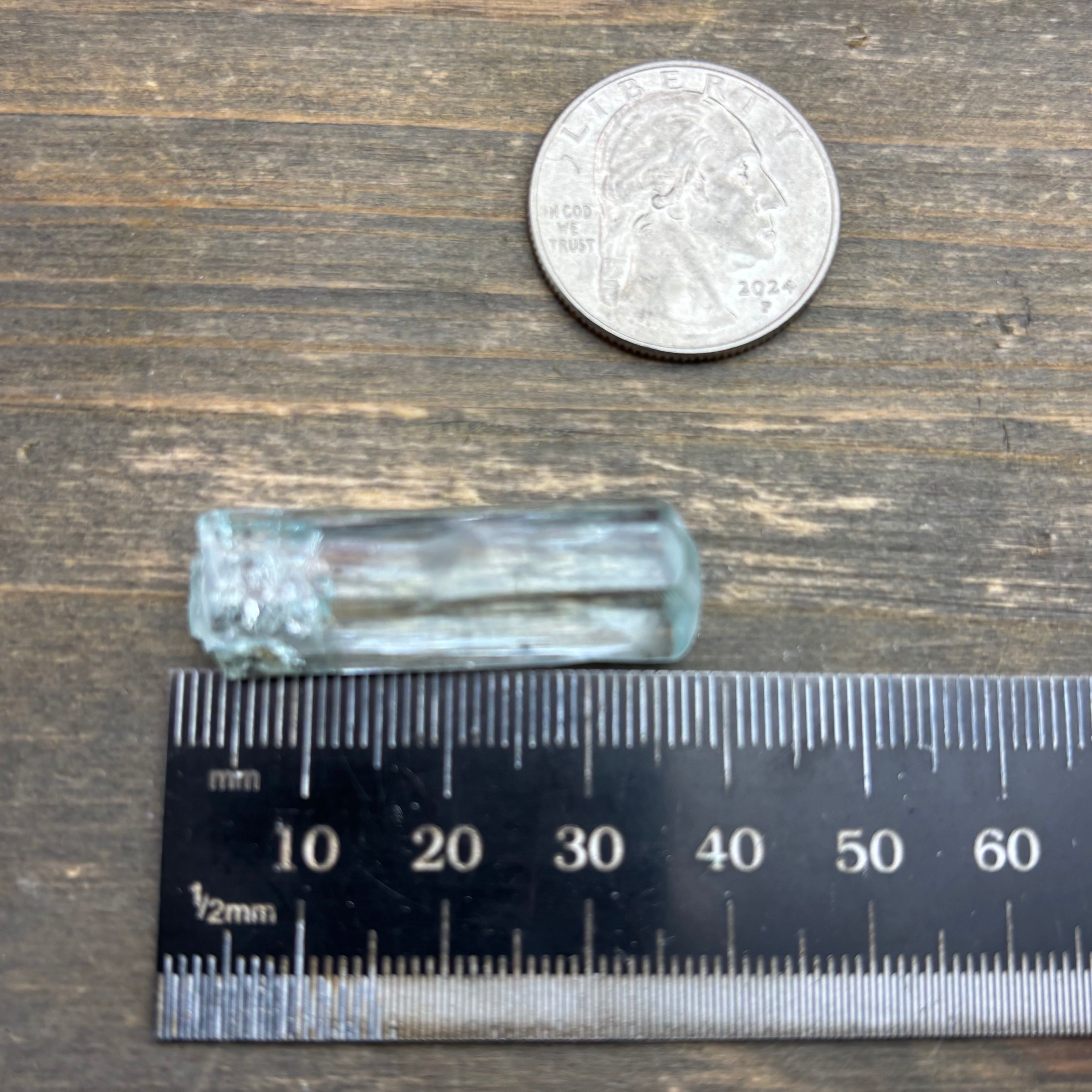 Supreme Aquamarine from the High Himalayas - 002