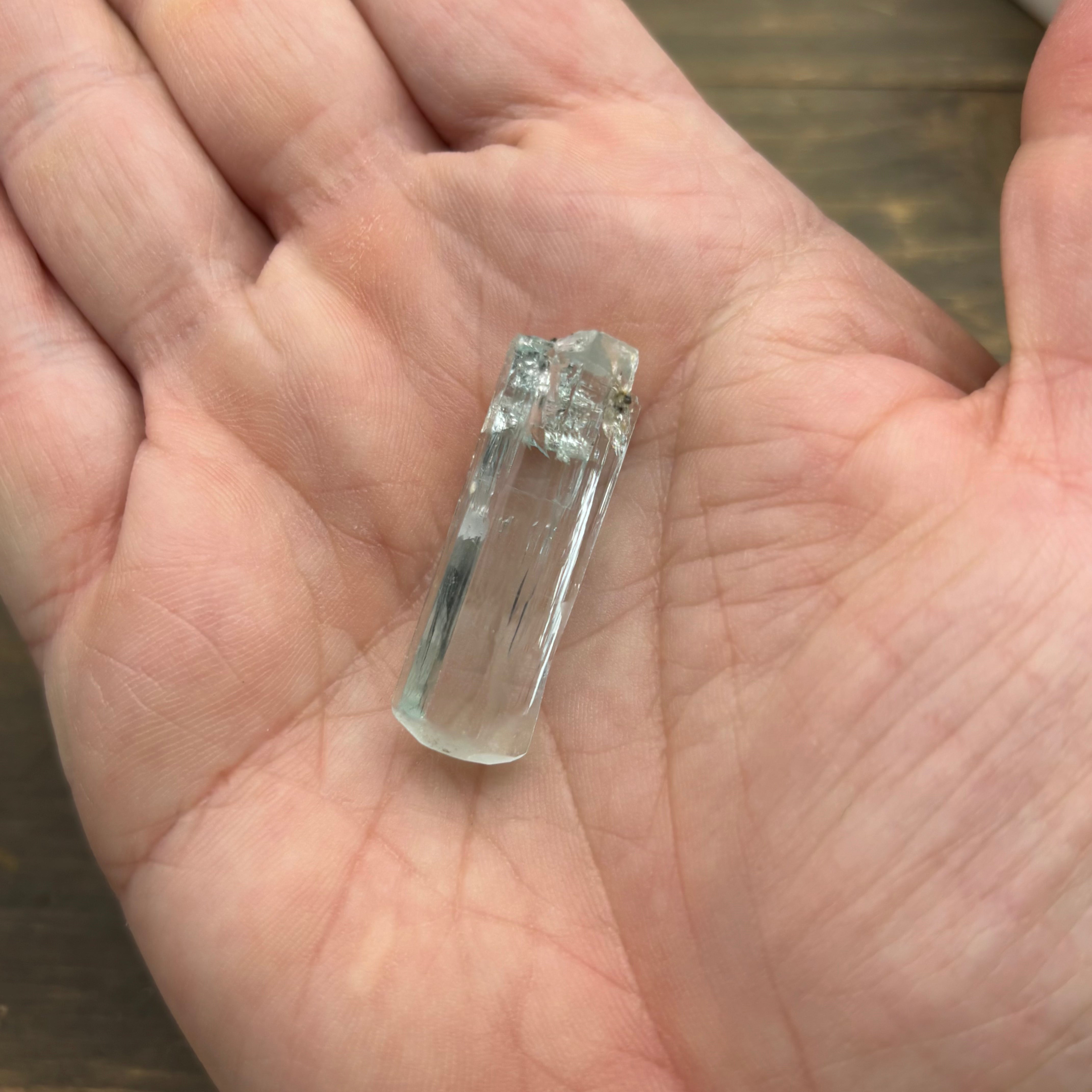 Supreme Aquamarine from the High Himalayas - 002