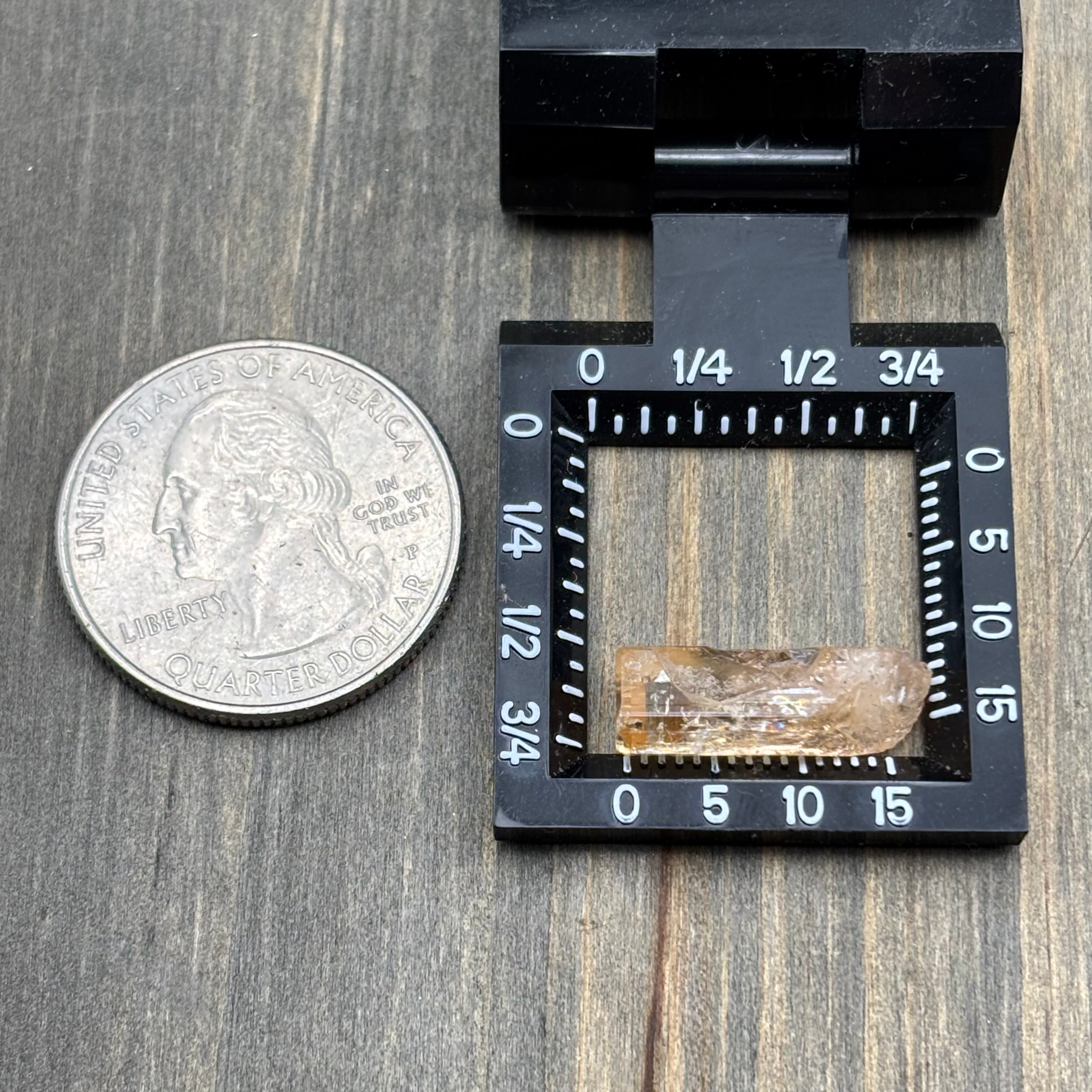 Imperial Topaz Natural Full Terminated Crystal - 247