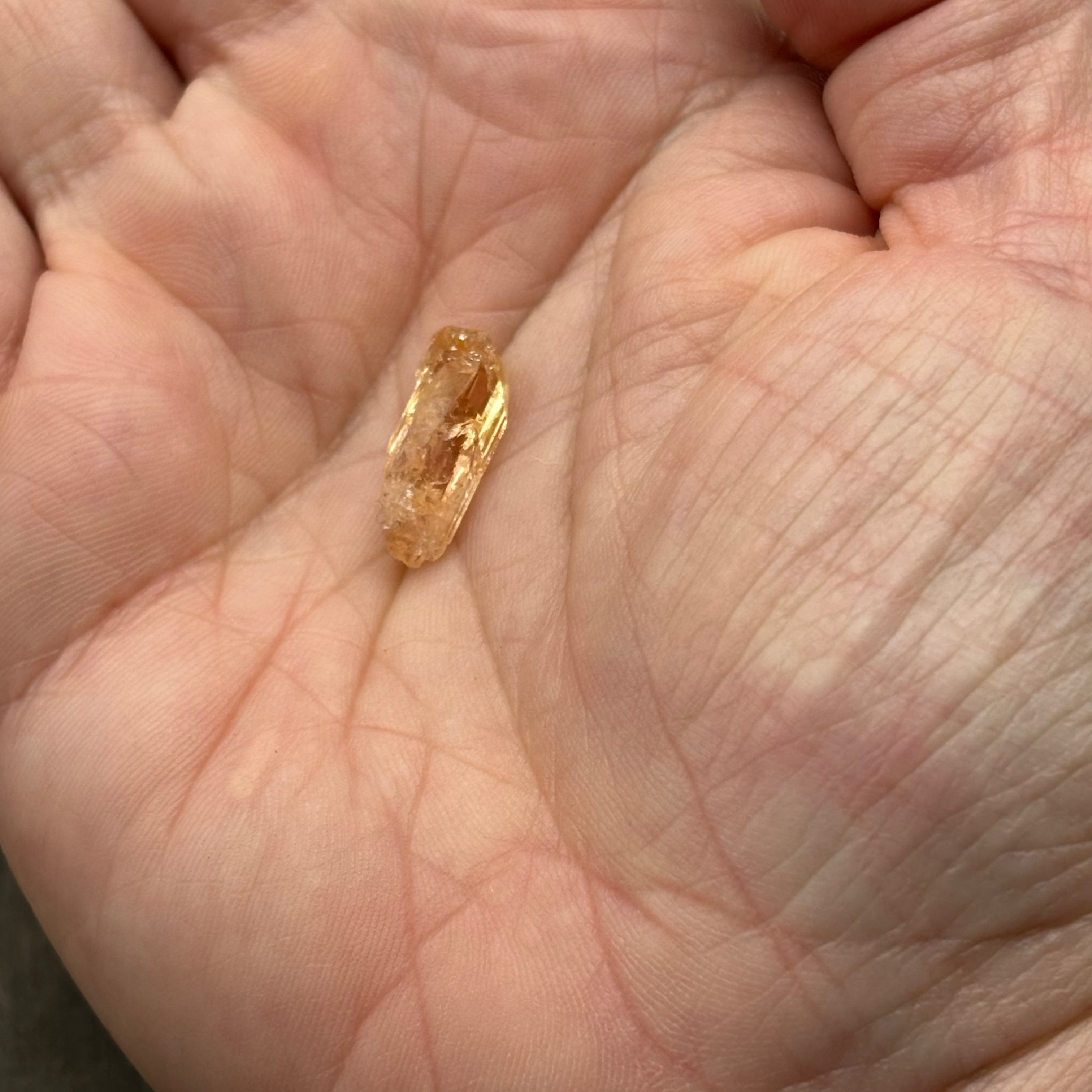 Imperial Topaz Natural Full Terminated Crystal - 247