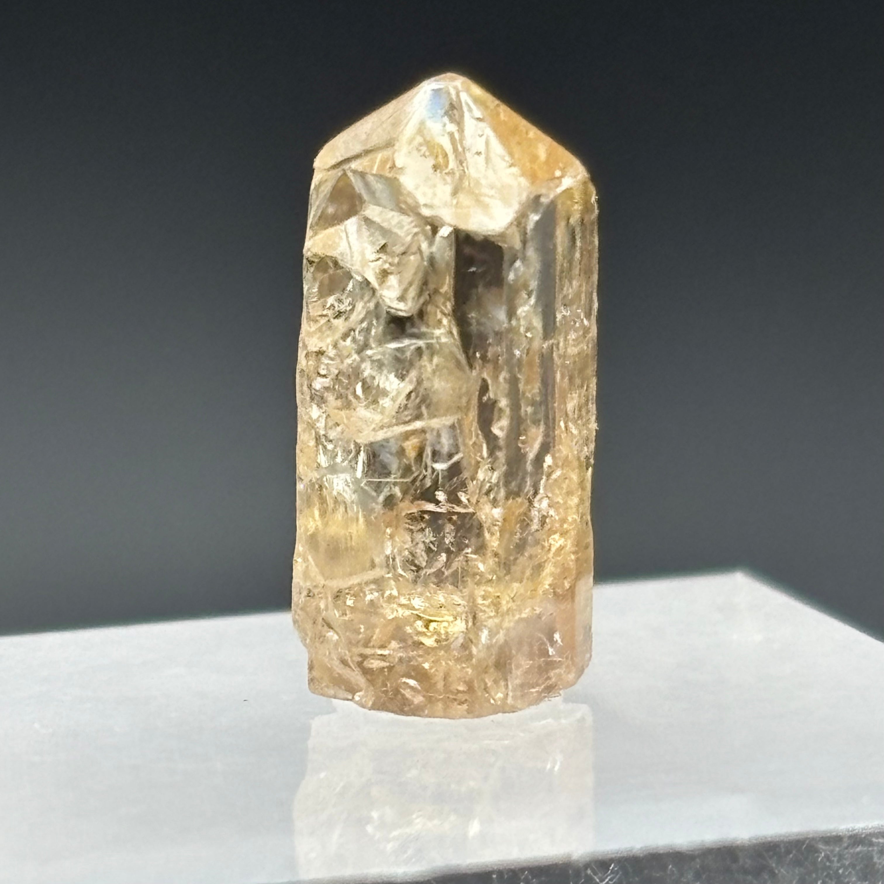 Imperial Topaz Natural Full Terminated Crystal - 248