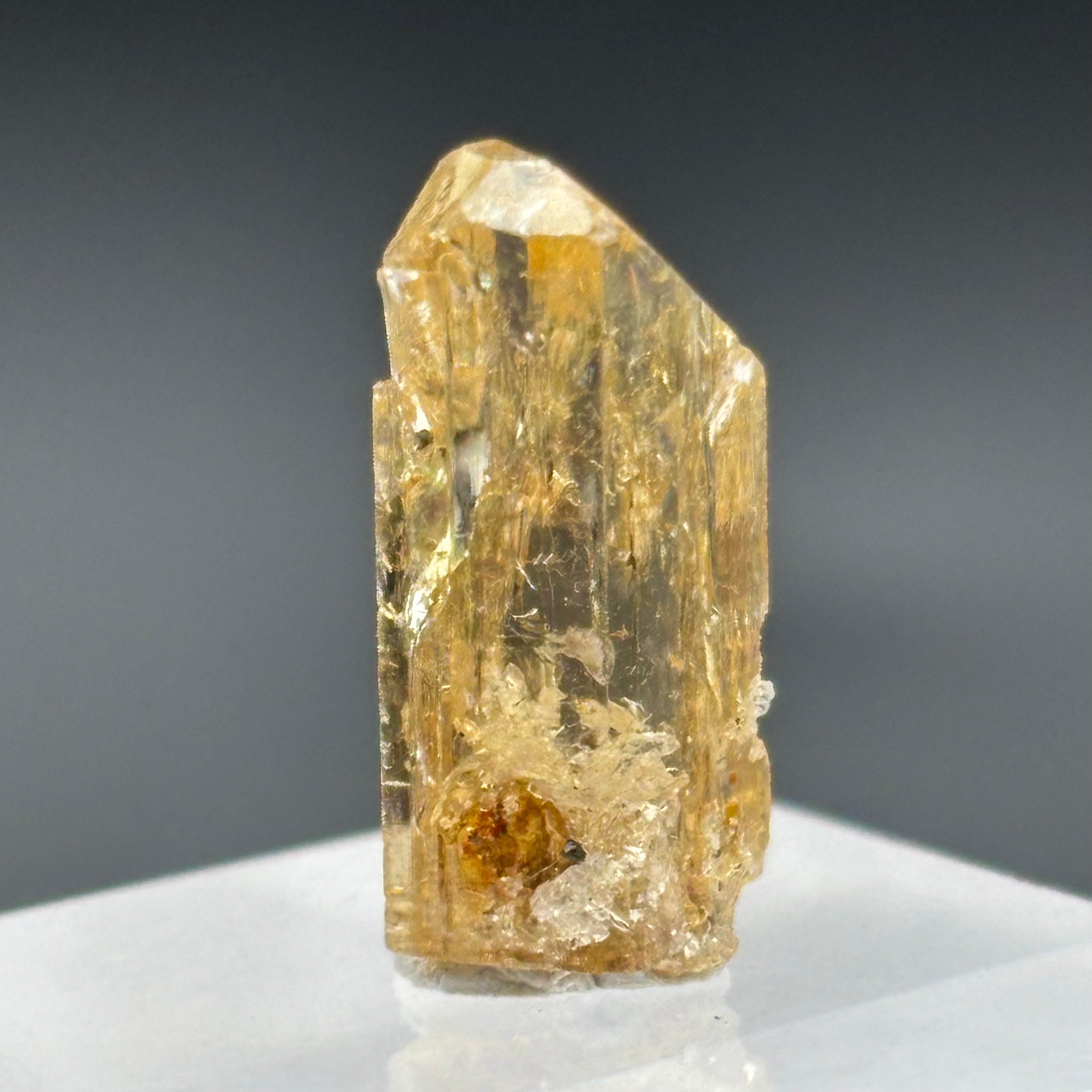 Imperial Topaz Natural Full Terminated Crystal - 249