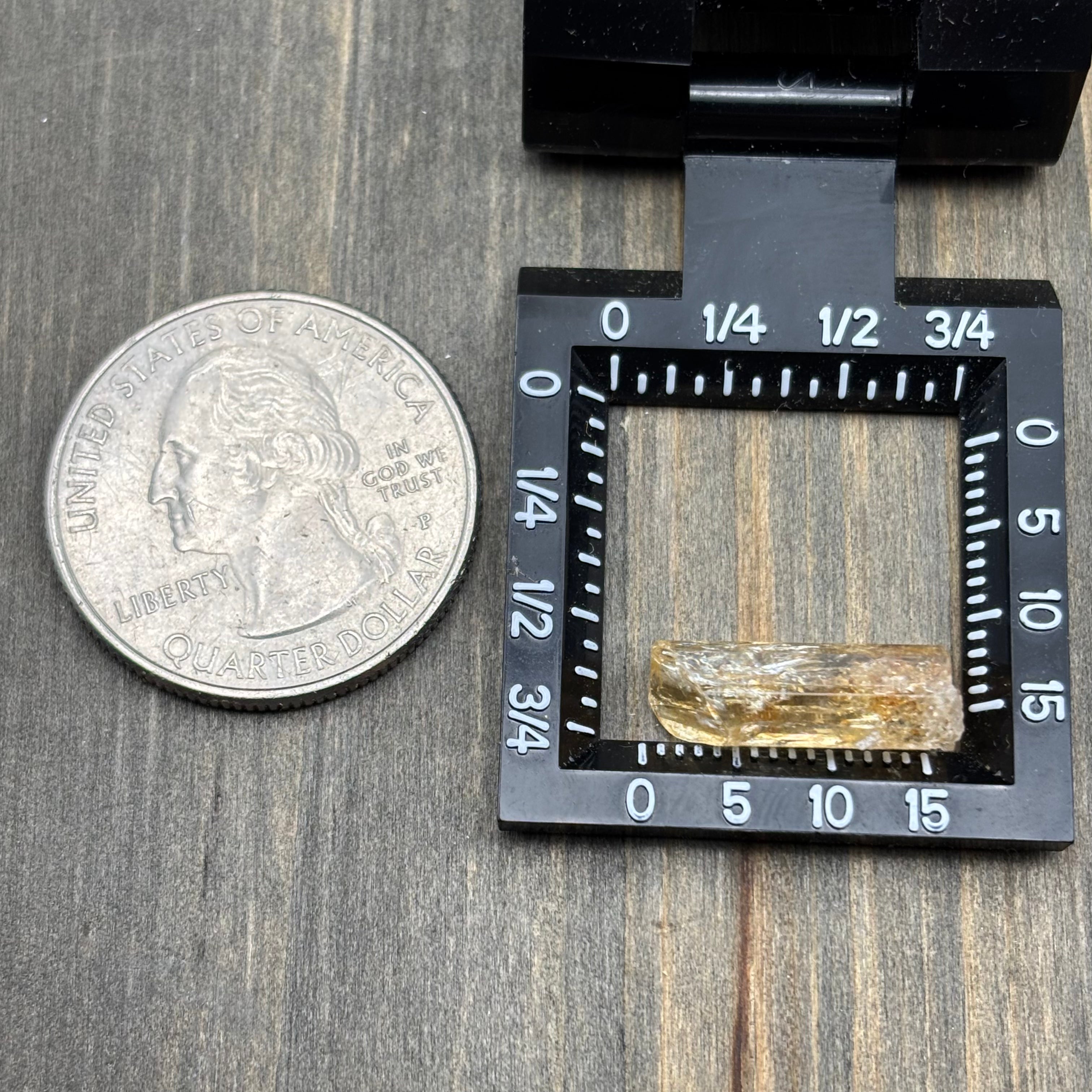Imperial Topaz Natural Full Terminated Crystal - 249