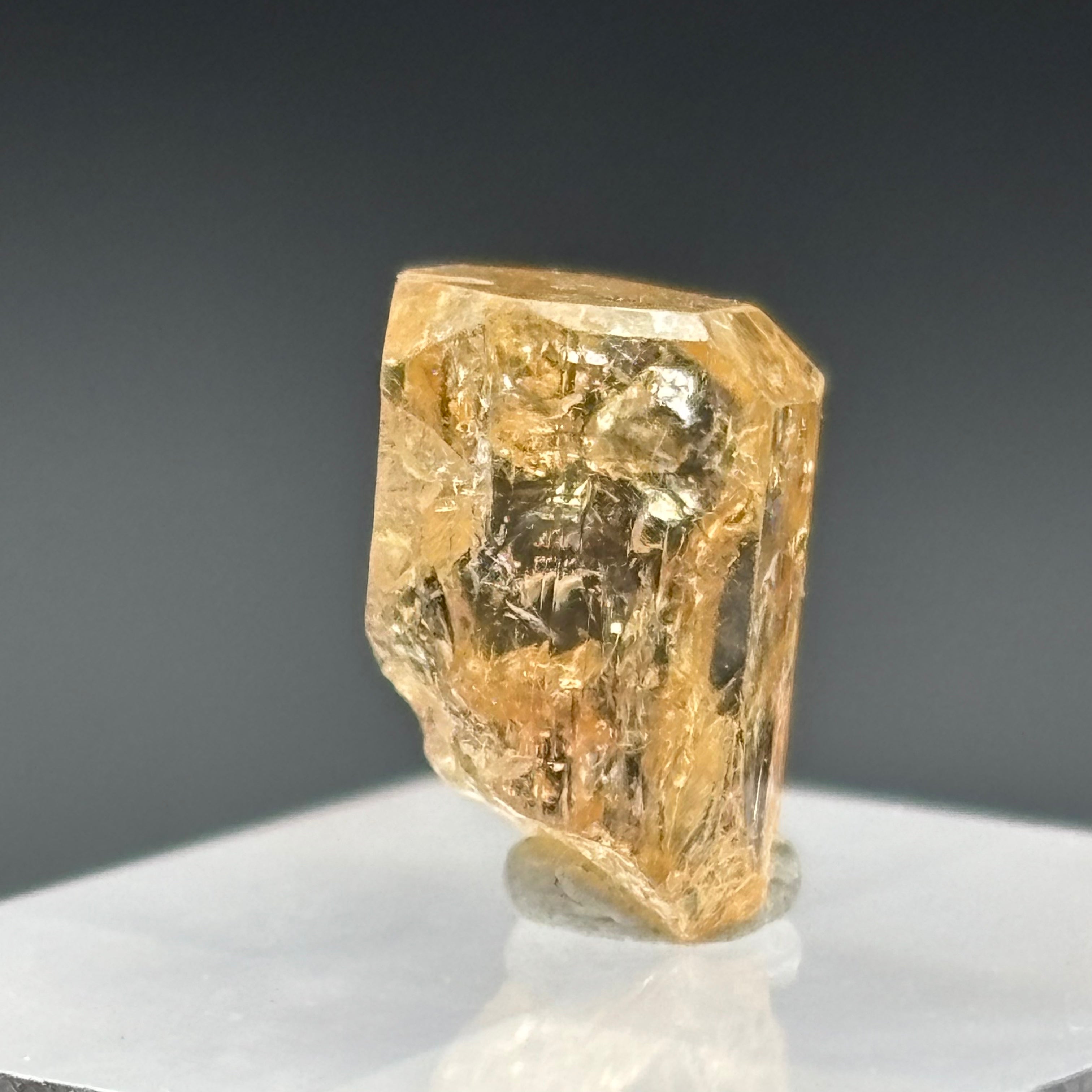 Imperial Topaz Natural Full Terminated Crystal - 252