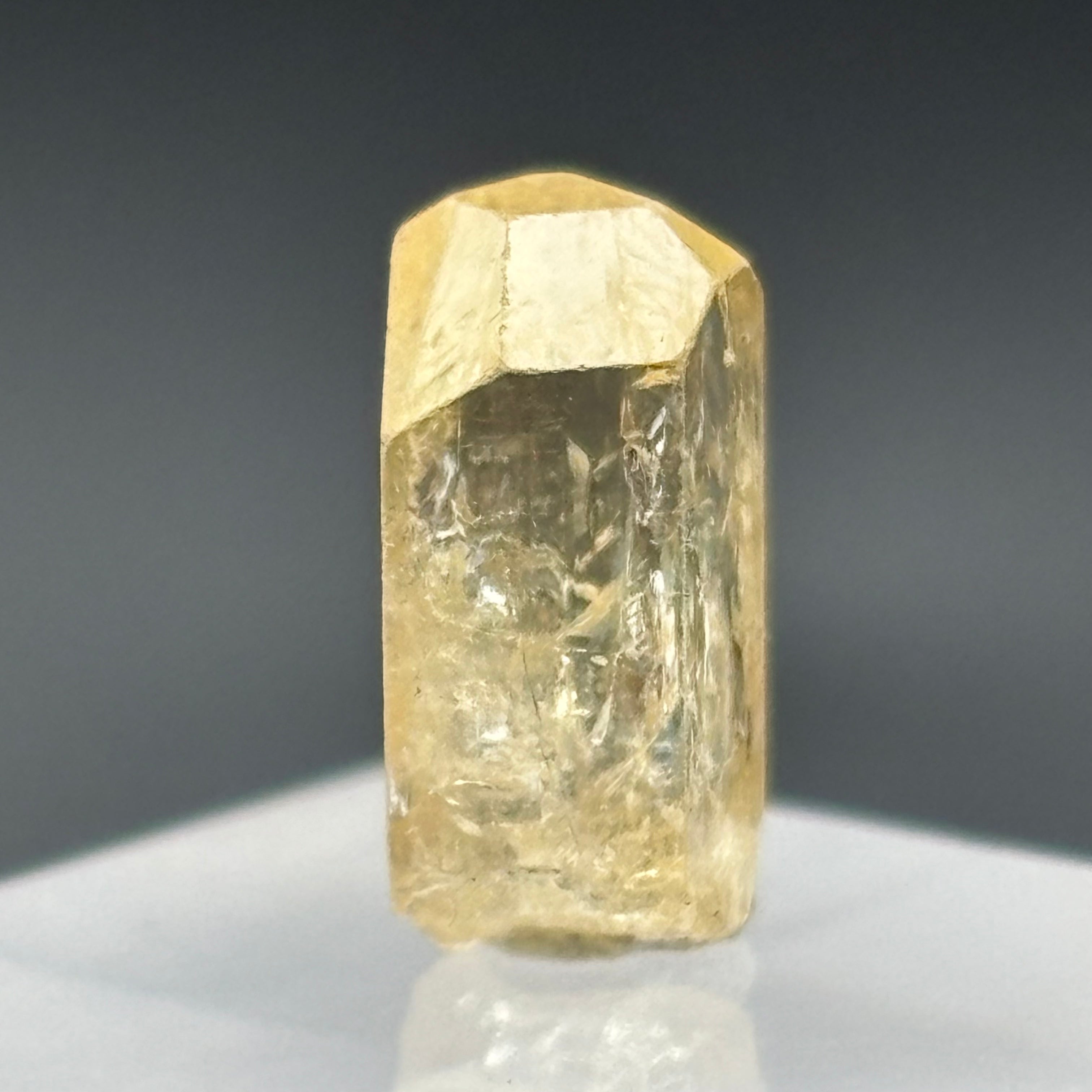 Imperial Topaz Natural Full Terminated Crystal - 254