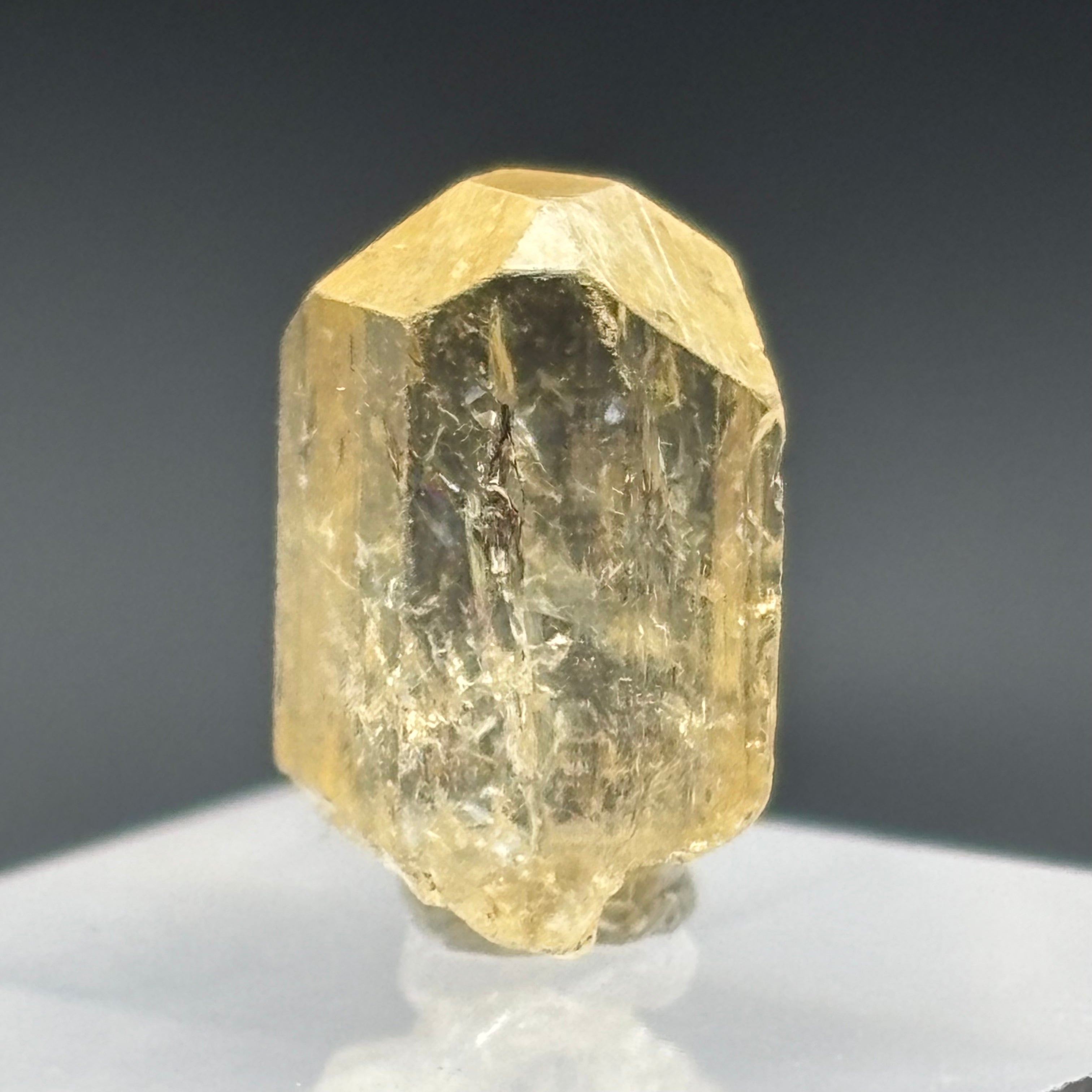 Imperial Topaz Natural Full Terminated Crystal - 254