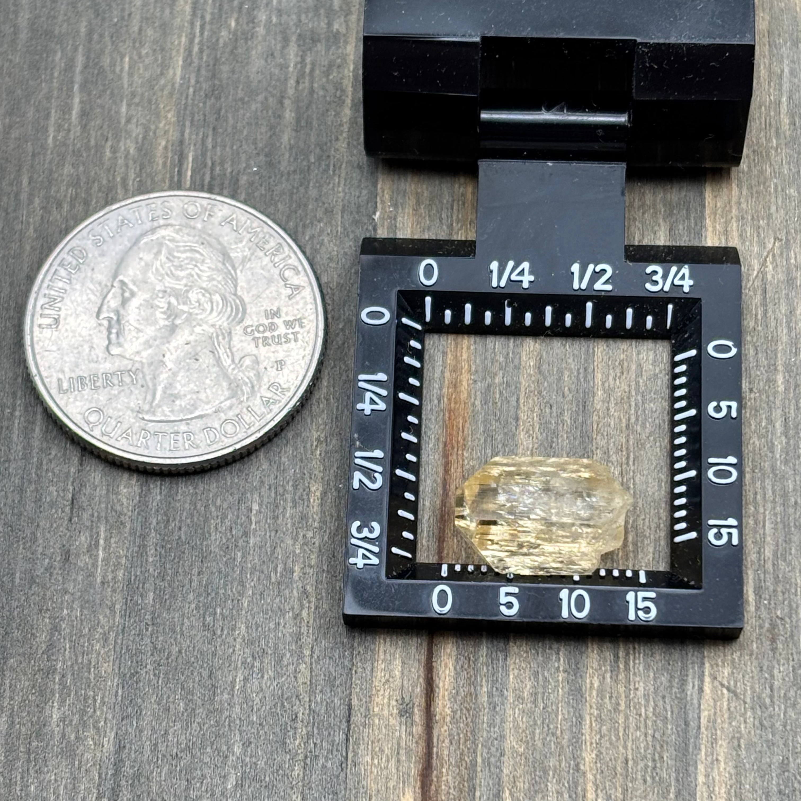Imperial Topaz Natural Full Terminated Crystal - 254