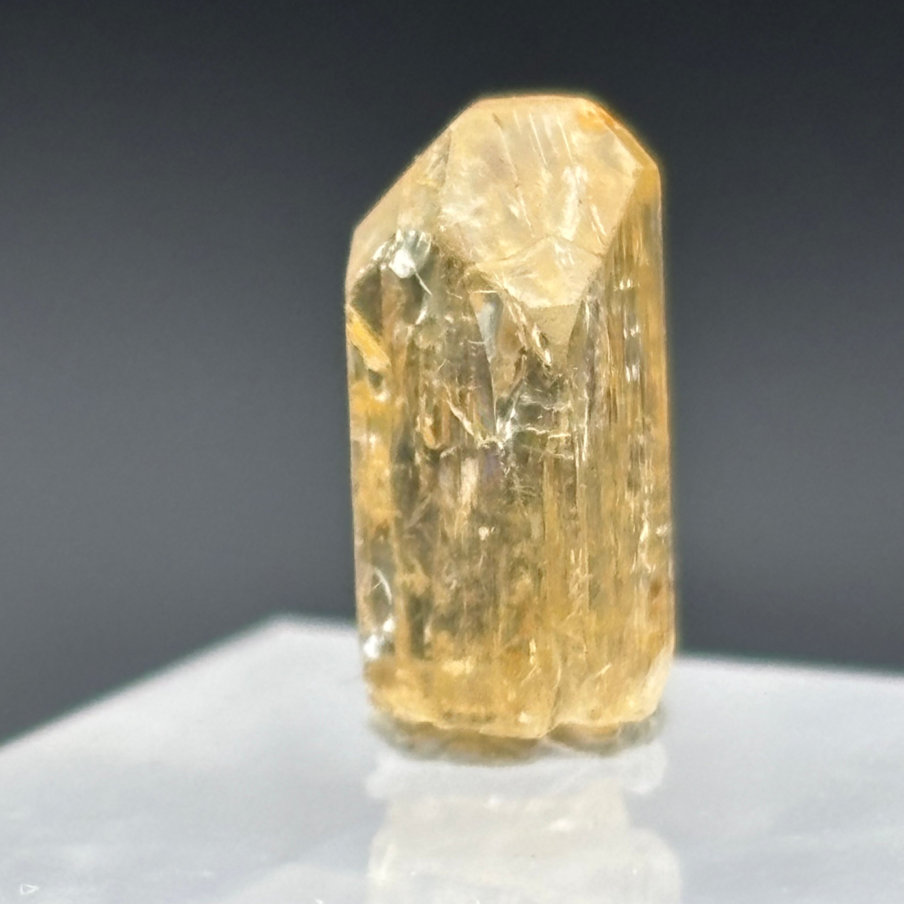 Imperial Topaz Natural Full Terminated Crystal - 255
