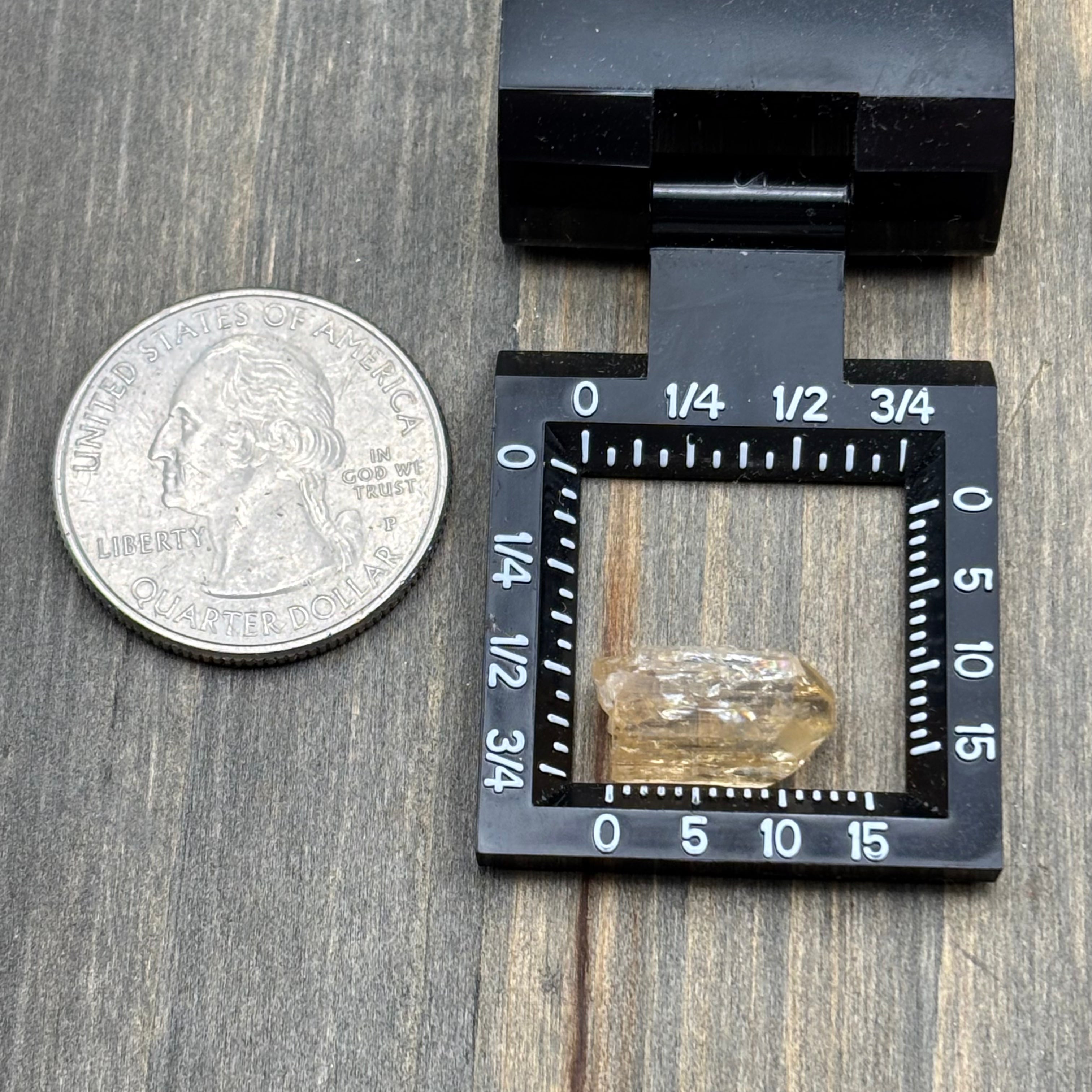 Imperial Topaz Natural Full Terminated Crystal - 255