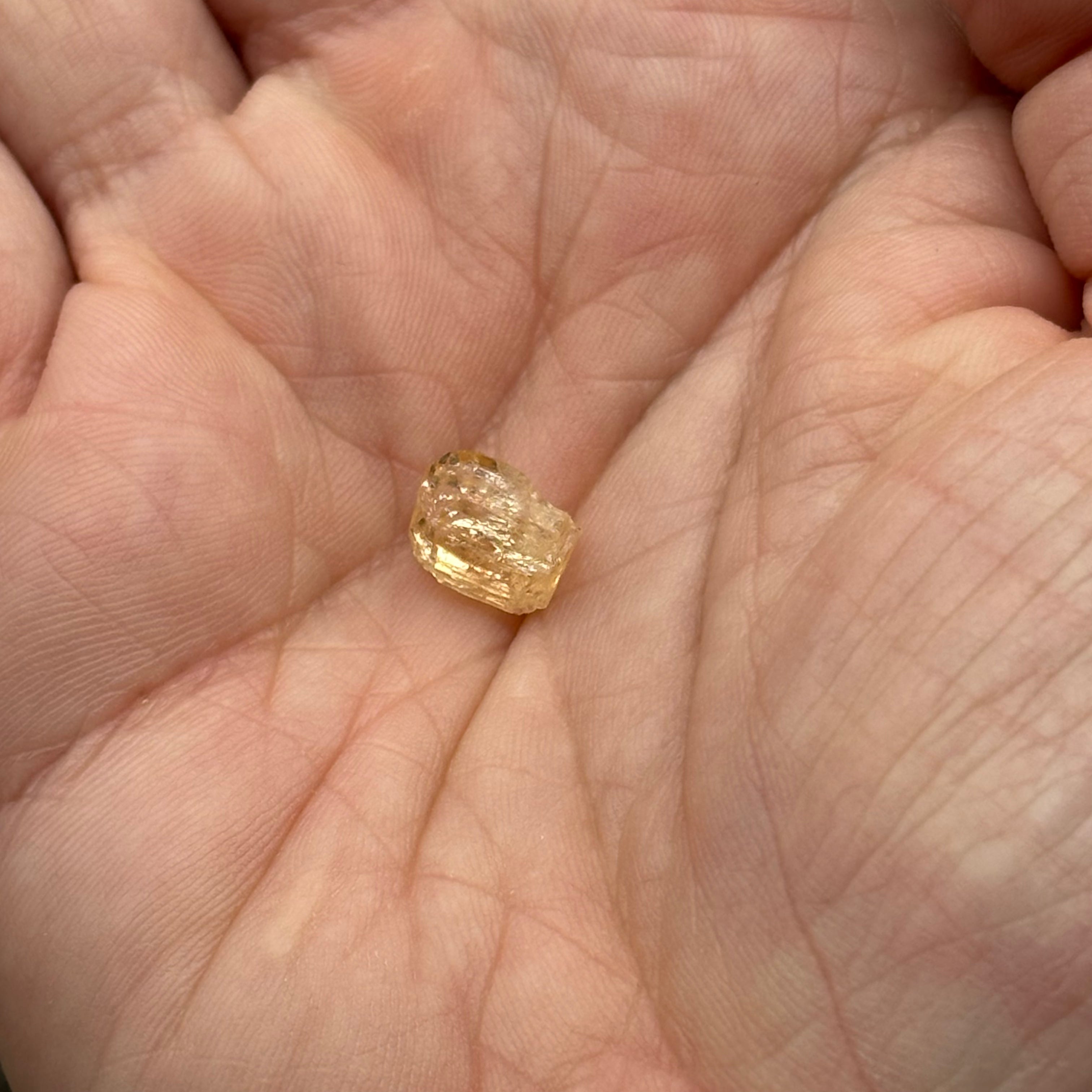 Imperial Topaz Natural Full Terminated Crystal - 256