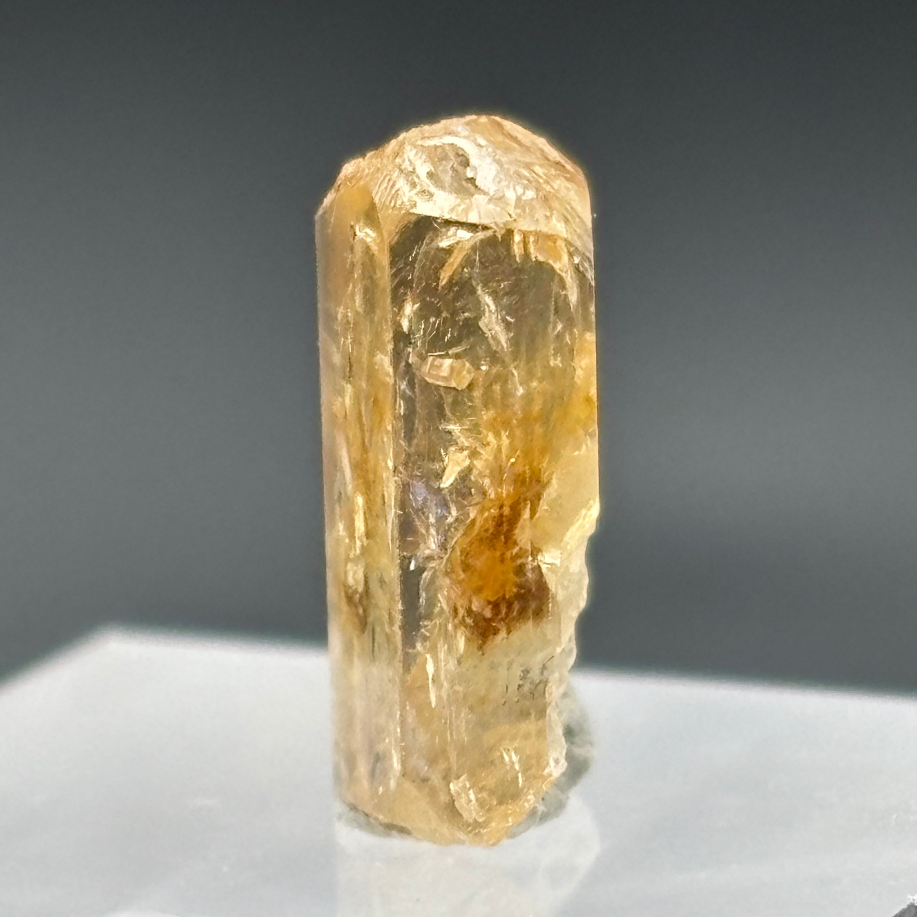 Imperial Topaz Natural Full Terminated Crystal - 257