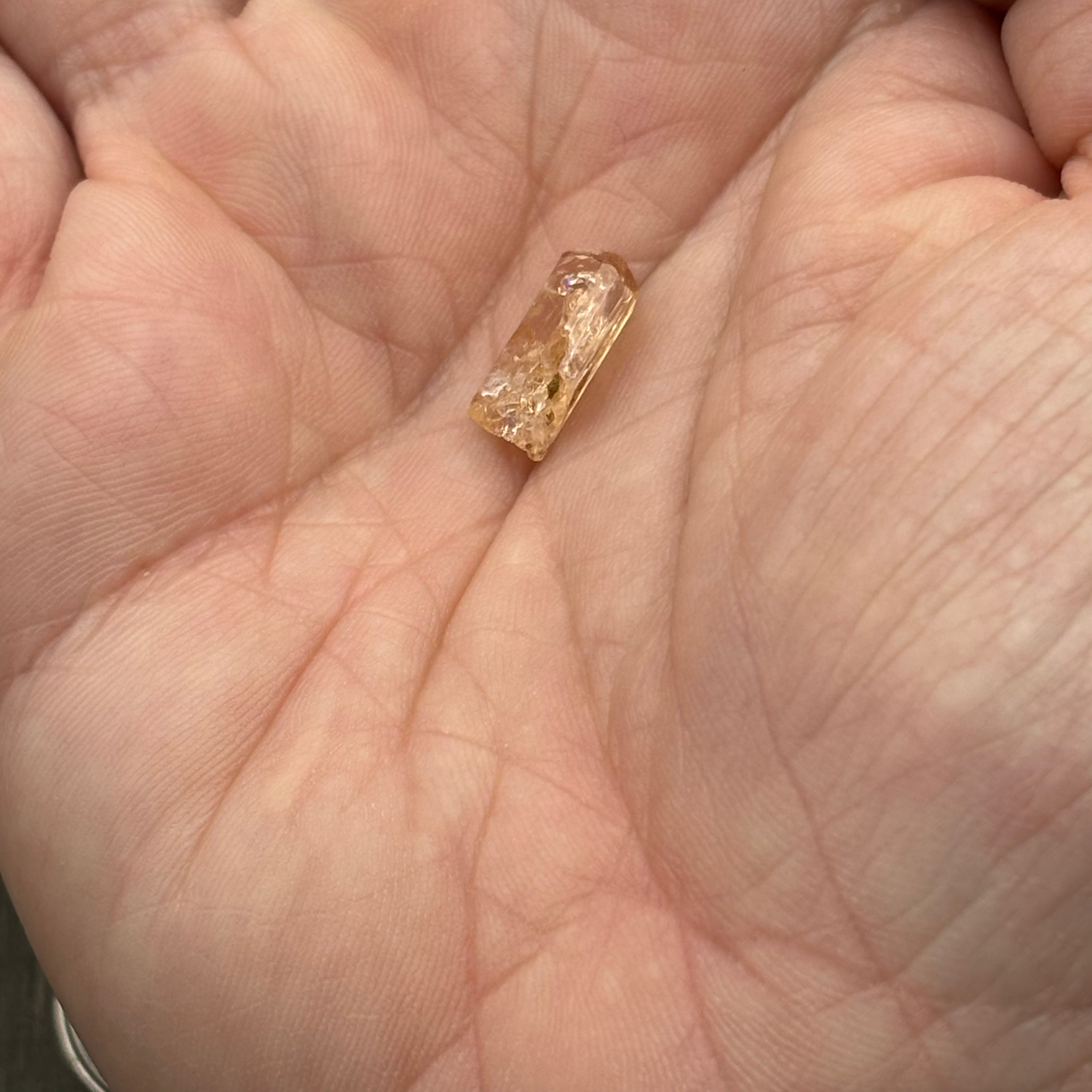Imperial Topaz Natural Full Terminated Crystal - 257