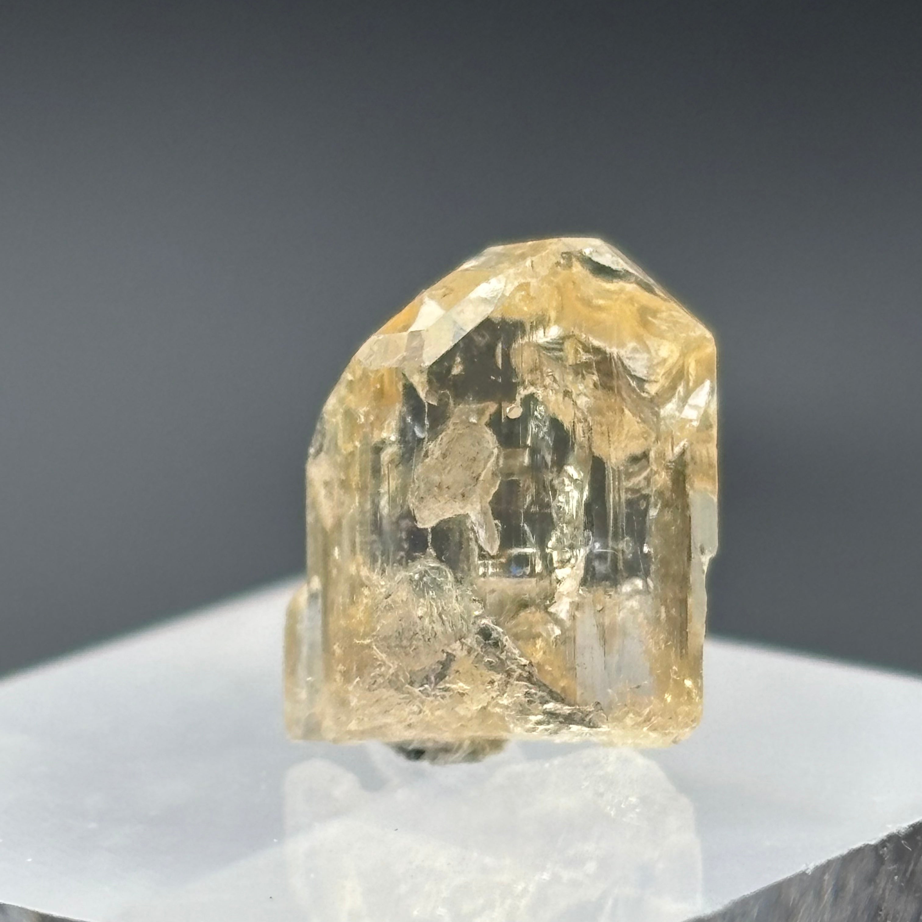 Imperial Topaz Natural Full Terminated Crystal - 260