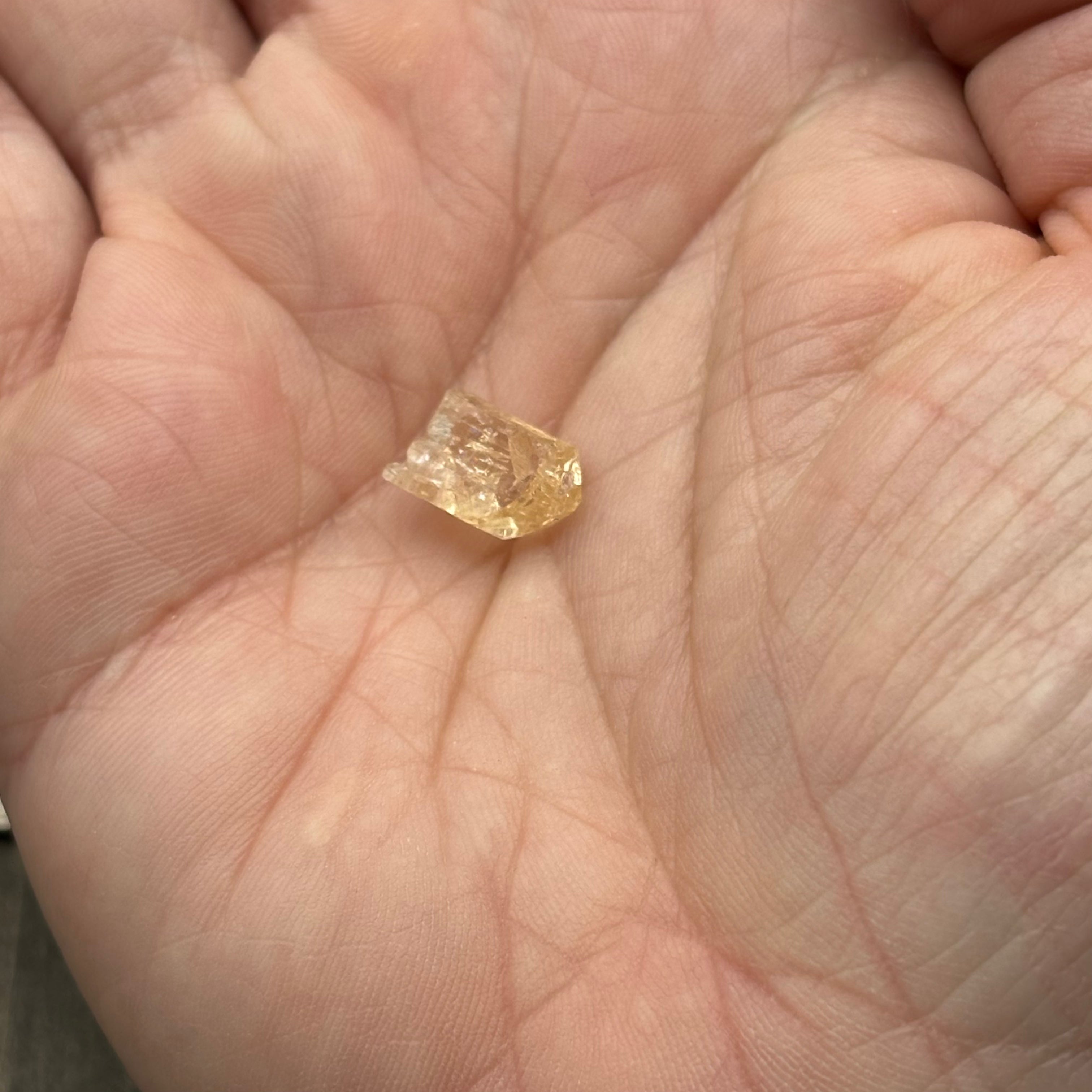 Imperial Topaz Natural Full Terminated Crystal - 260