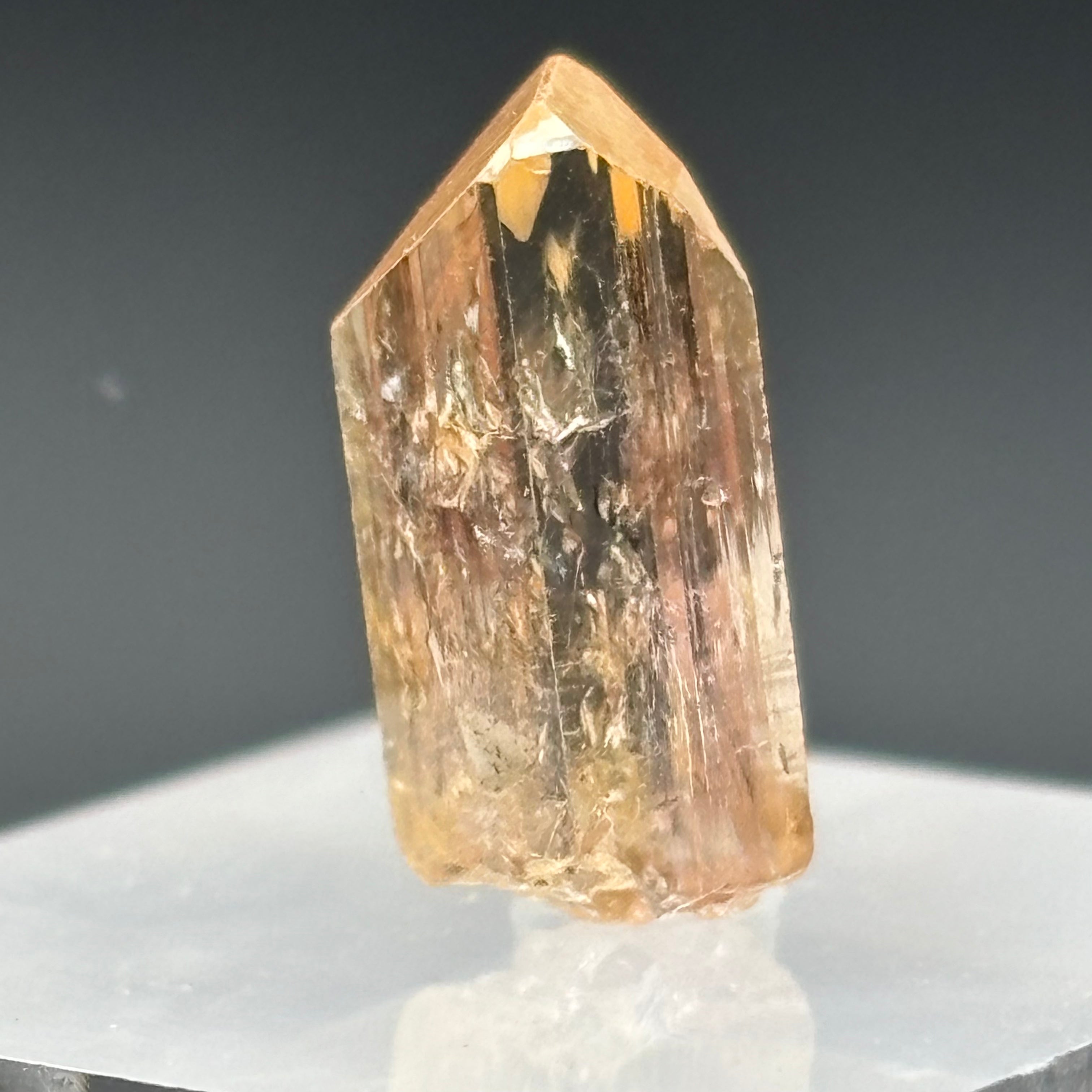 Imperial Topaz Natural Full Terminated Crystal - 261