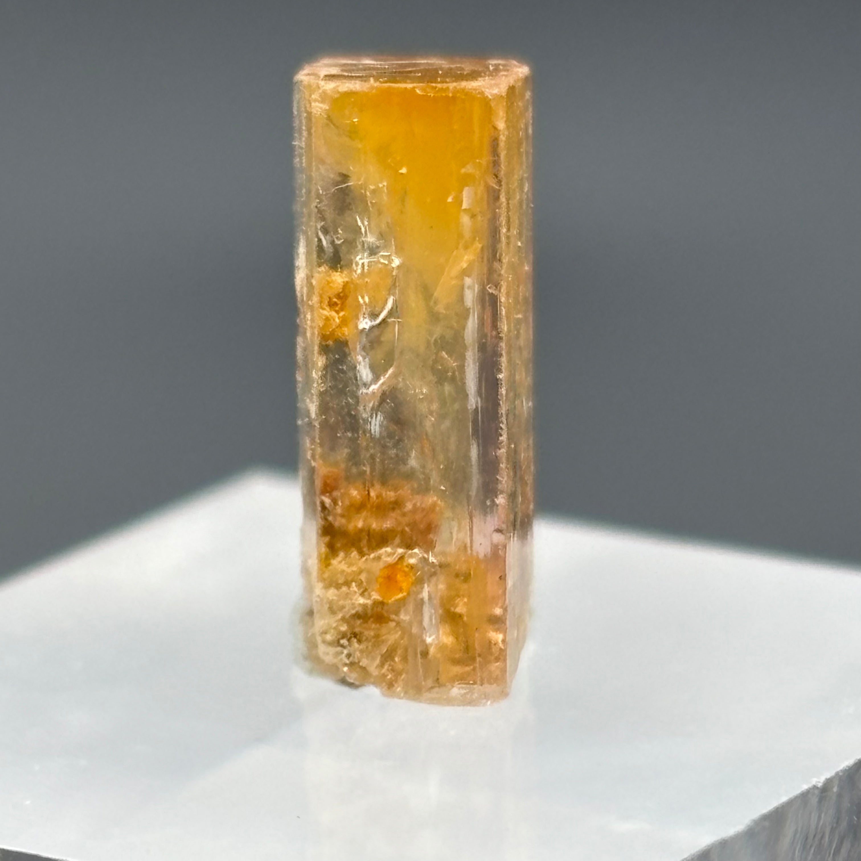 Imperial Topaz Natural Full Terminated Crystal - 262