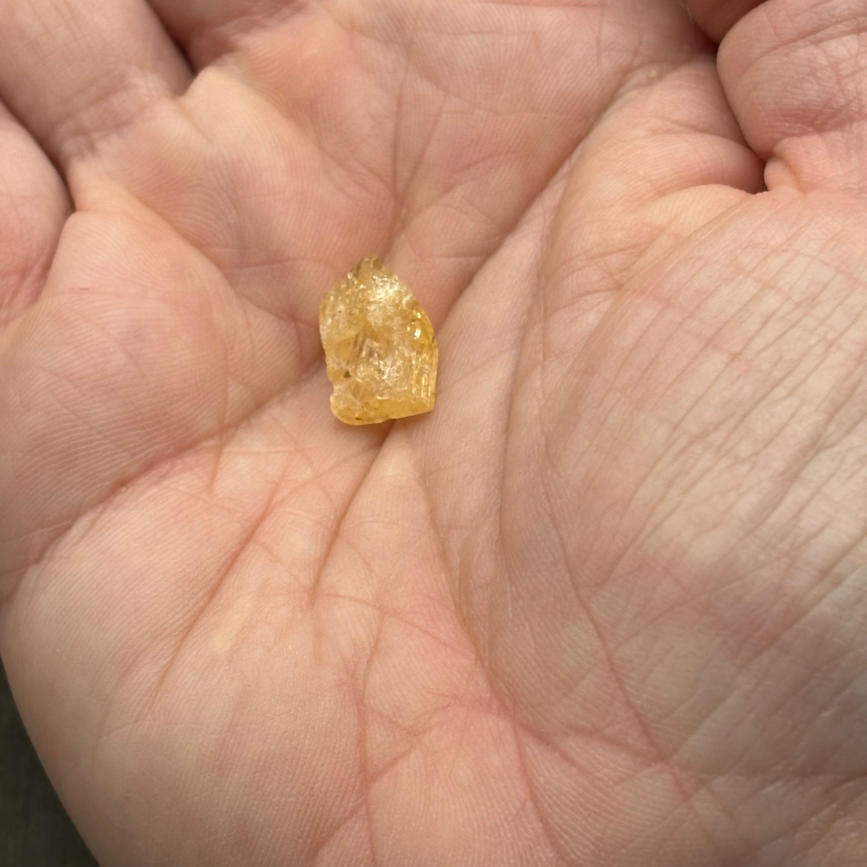 Imperial Topaz Natural Full Terminated Crystal - 263
