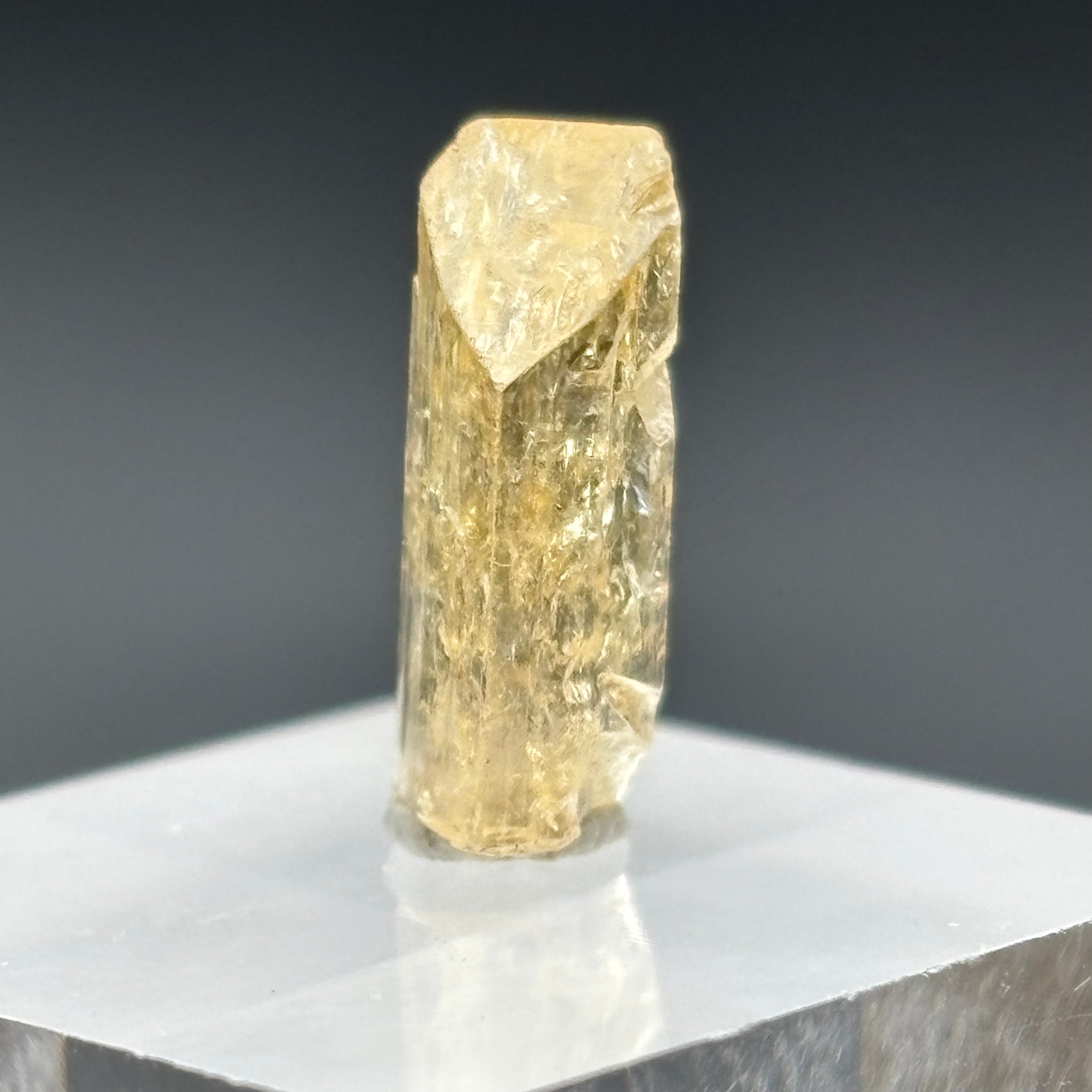 Imperial Topaz Natural Full Terminated Crystal - 264