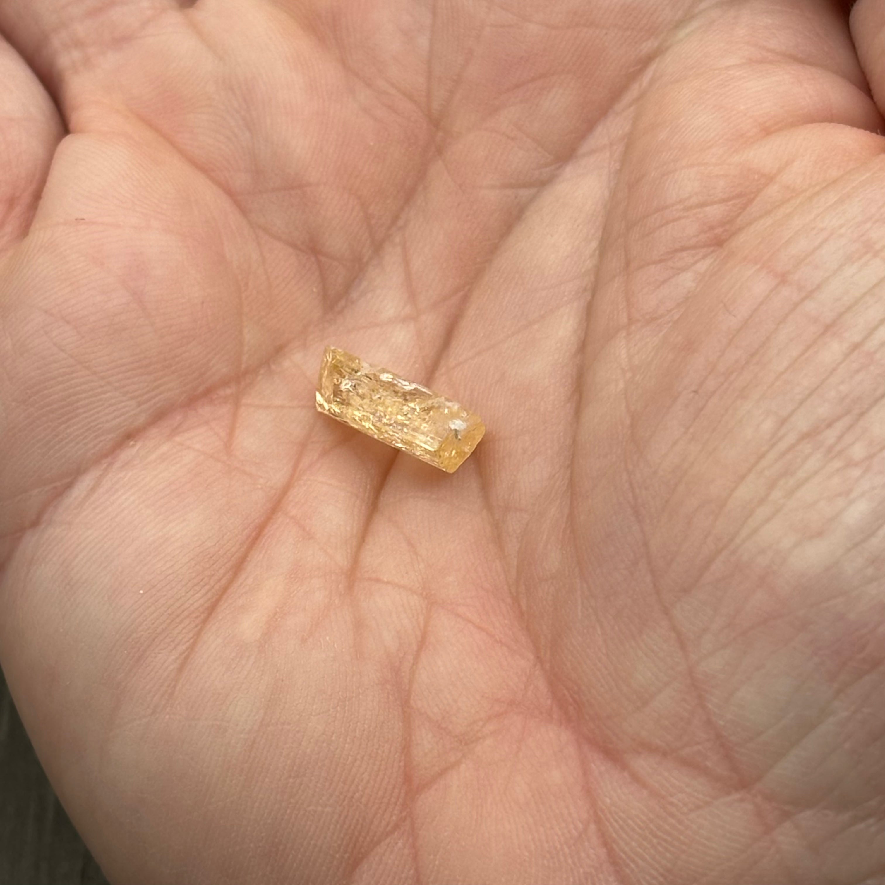Imperial Topaz Natural Full Terminated Crystal - 264