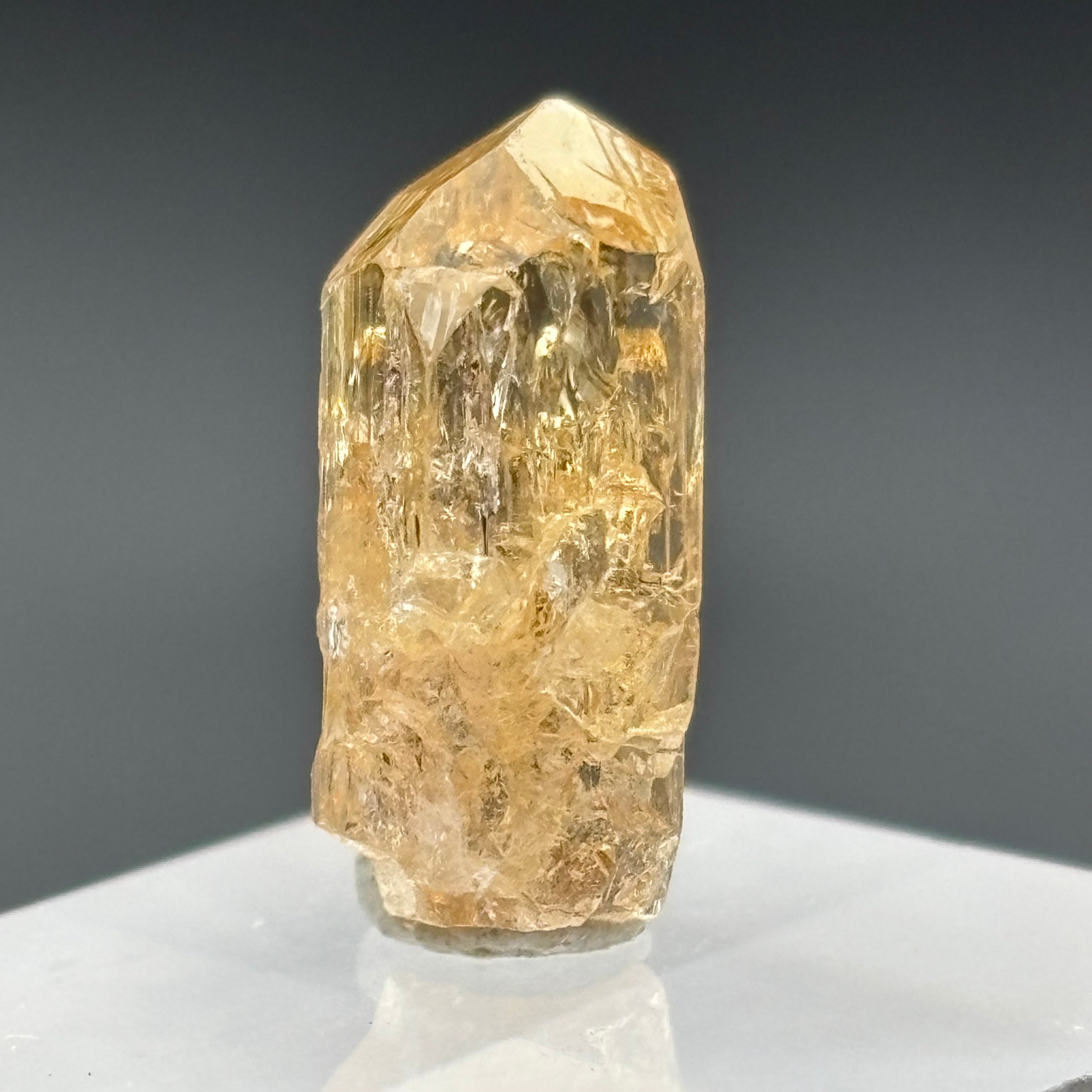 Imperial Topaz Natural Full Terminated Crystal - 265