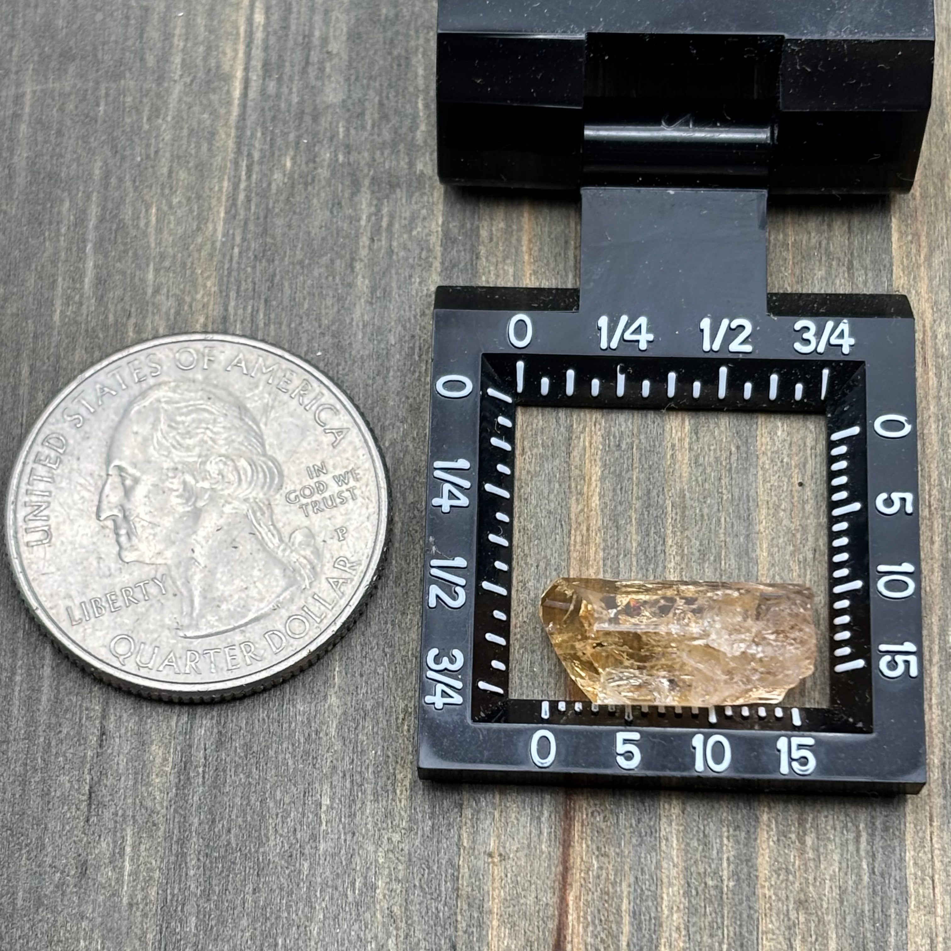 Imperial Topaz Natural Full Terminated Crystal - 265