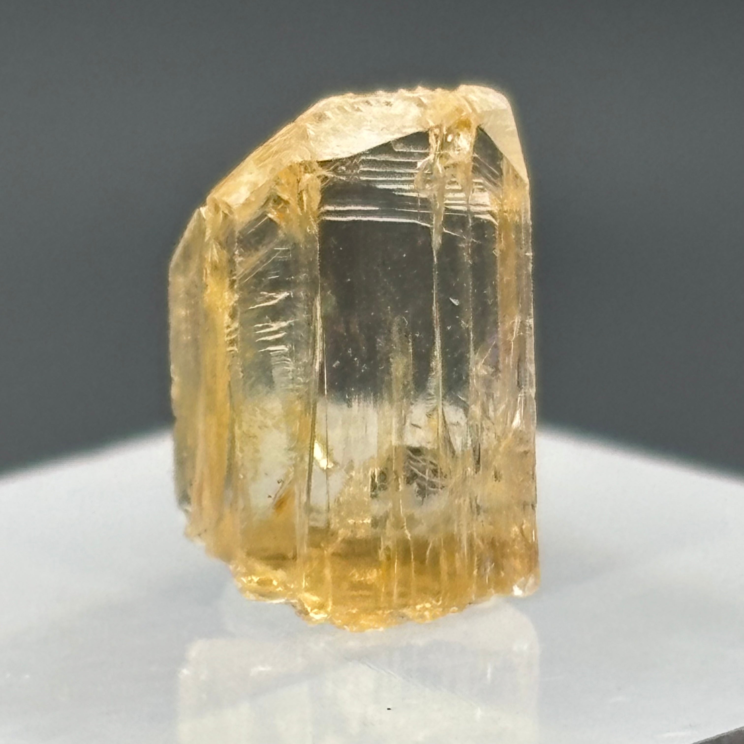 Imperial Topaz Natural Full Terminated Crystal - 269