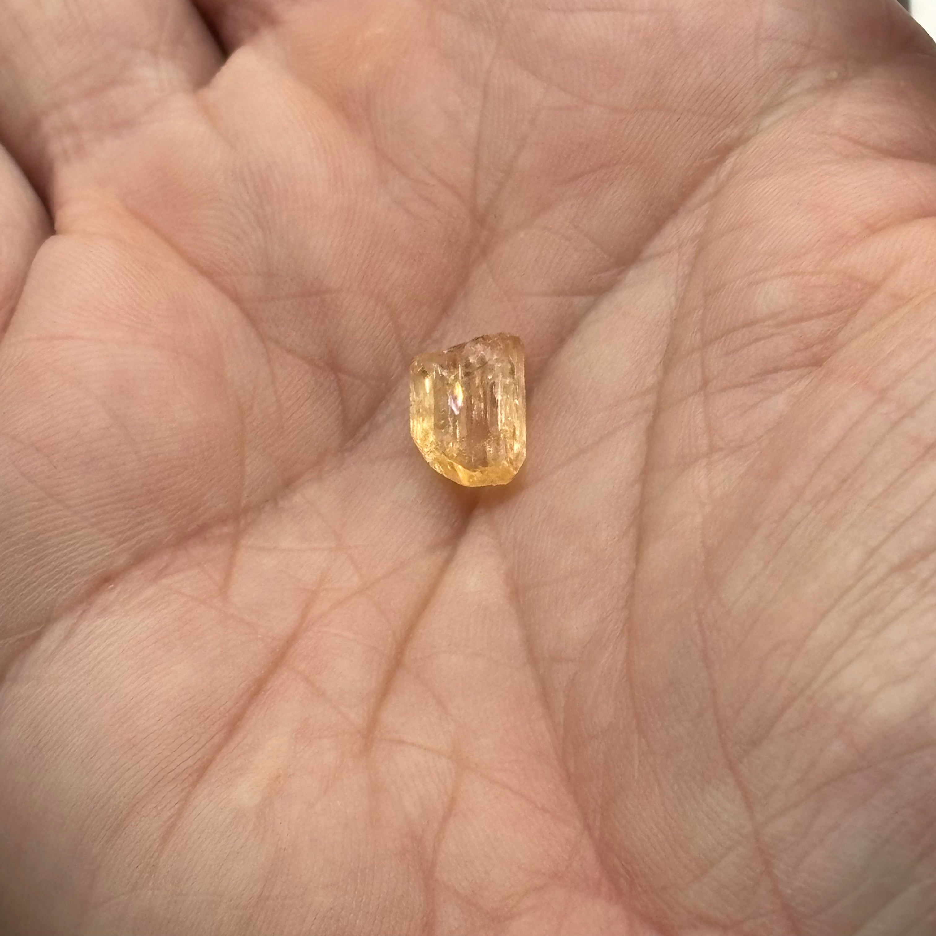 Imperial Topaz Natural Full Terminated Crystal - 269