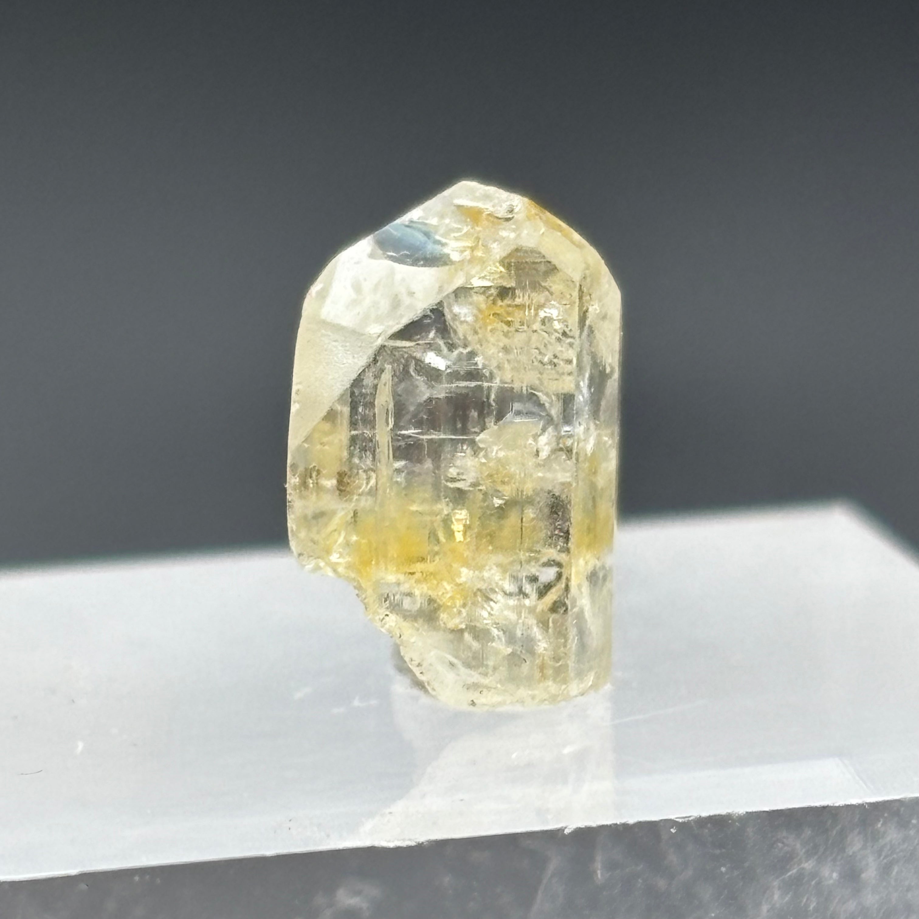 Imperial Topaz Natural Full Terminated Crystal - 272