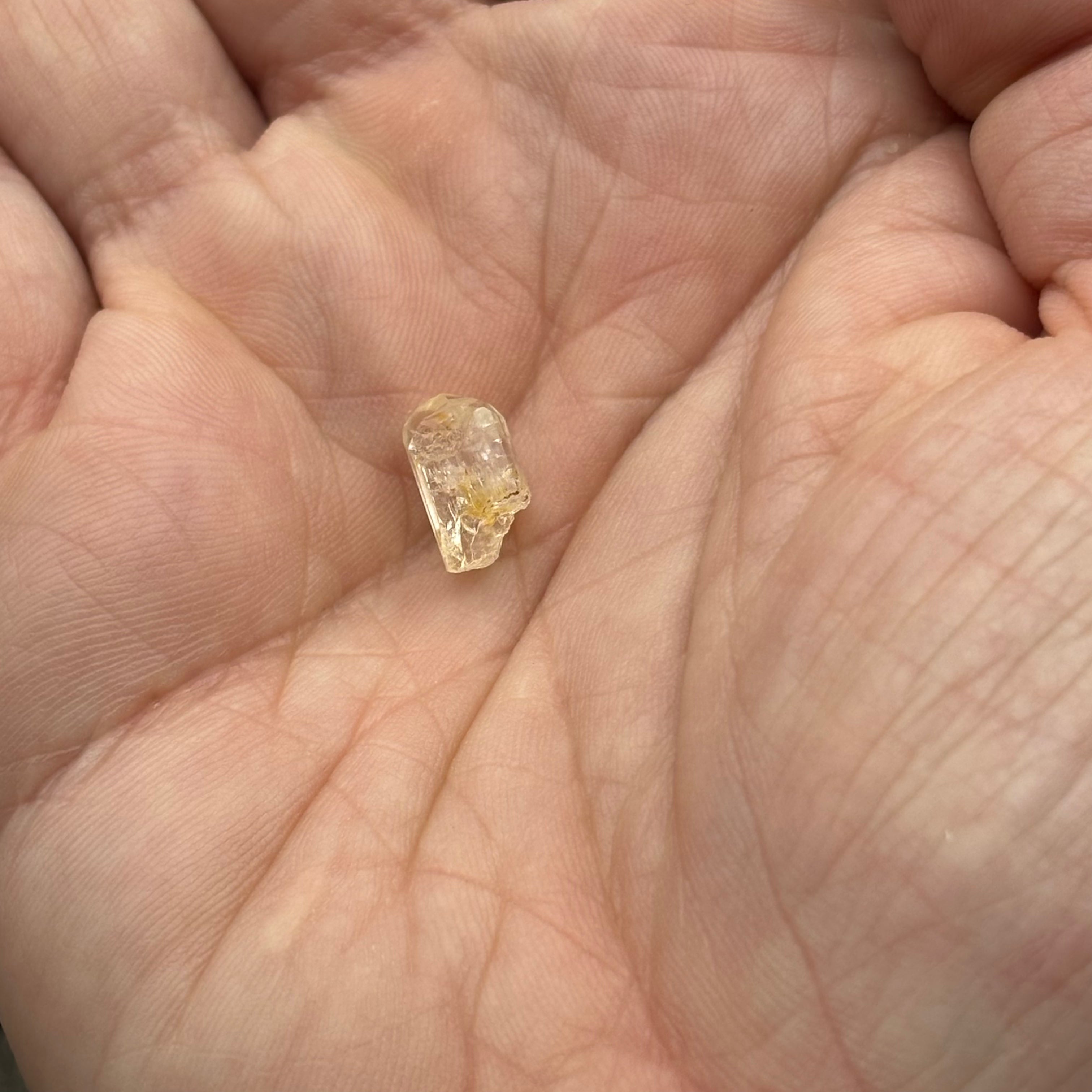 Imperial Topaz Natural Full Terminated Crystal - 272
