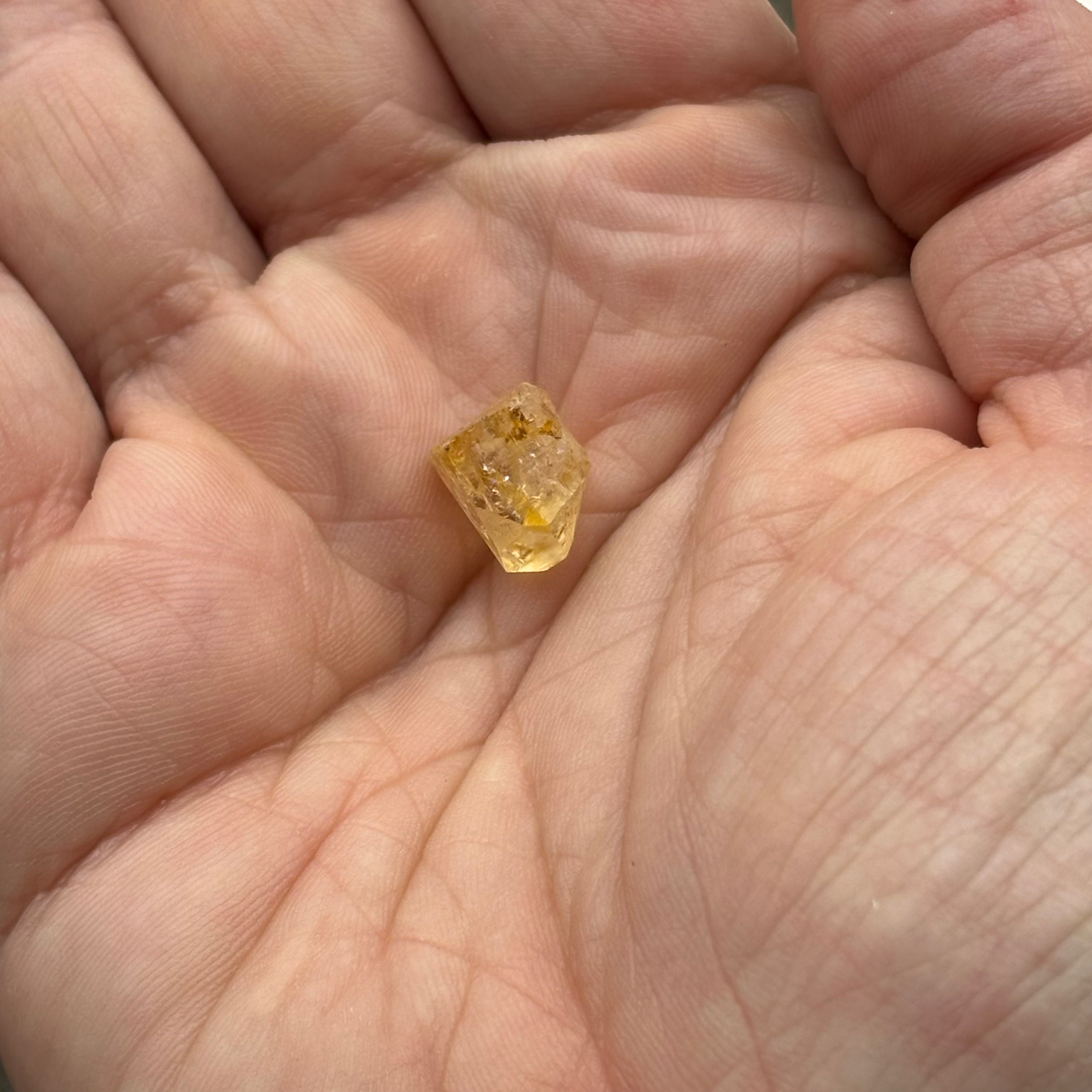 Imperial Topaz Natural Full Terminated Crystal - 273