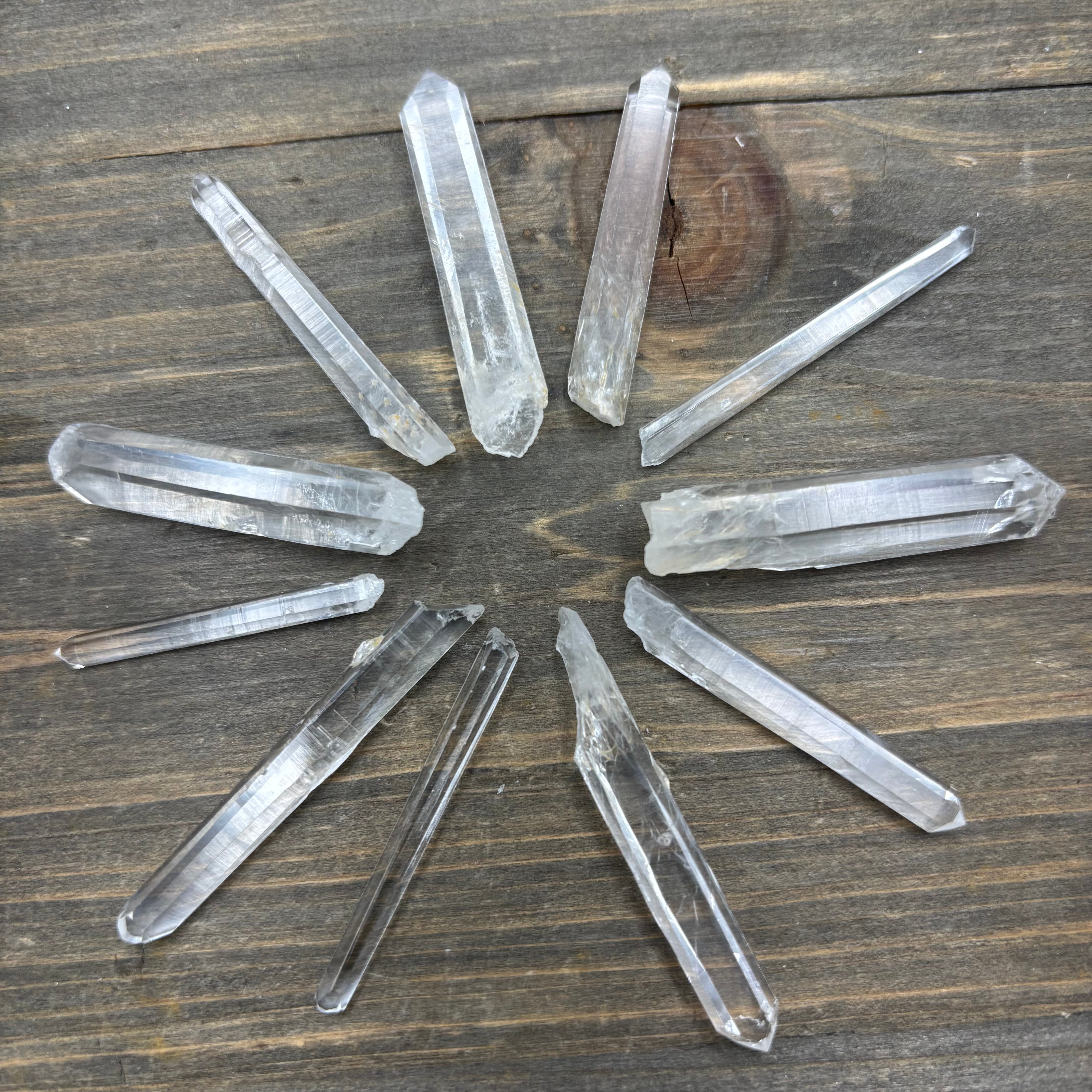 Colombian Quartz Needles, Kit of 11