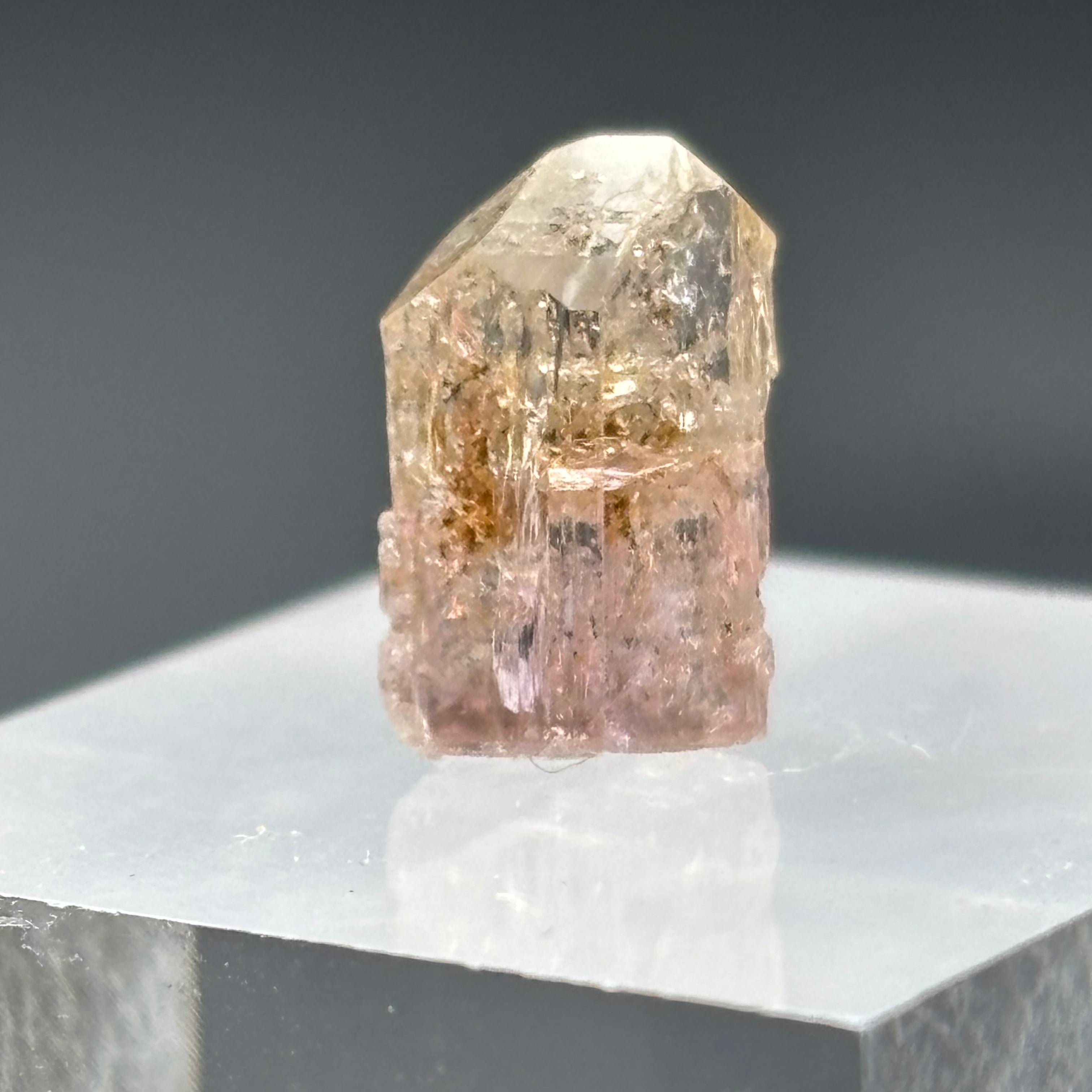Imperial Topaz Natural Full Terminated Crystal - 276