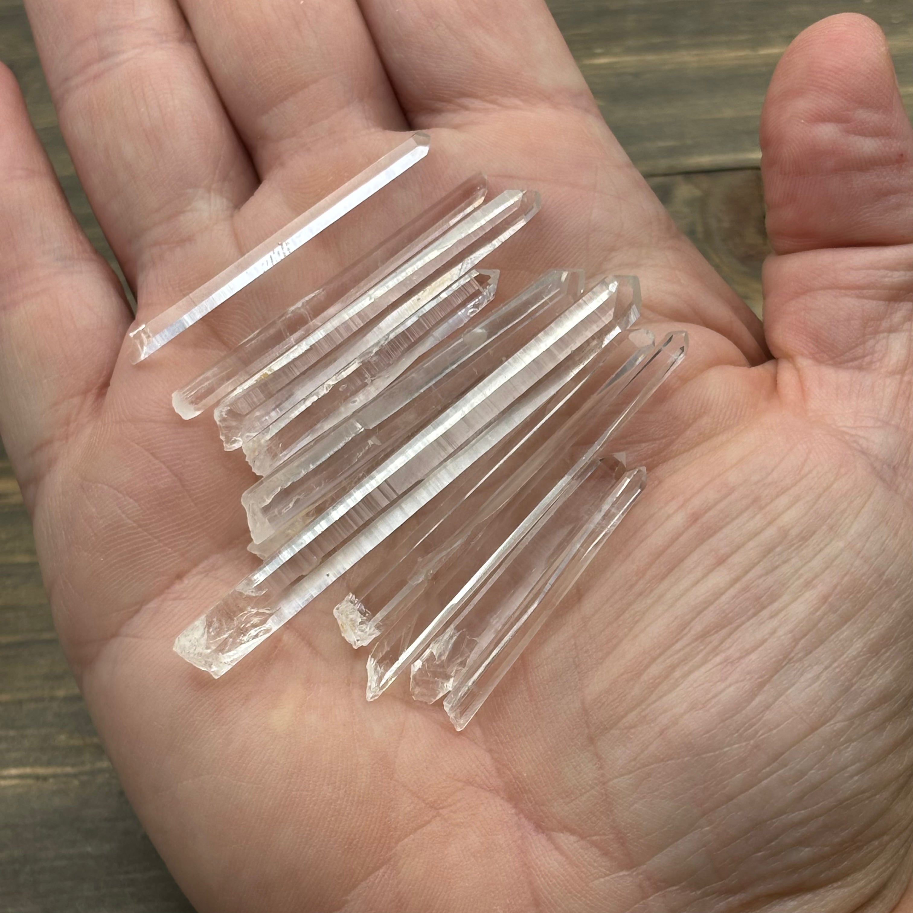 Colombian Quartz Needles, Kit of 11
