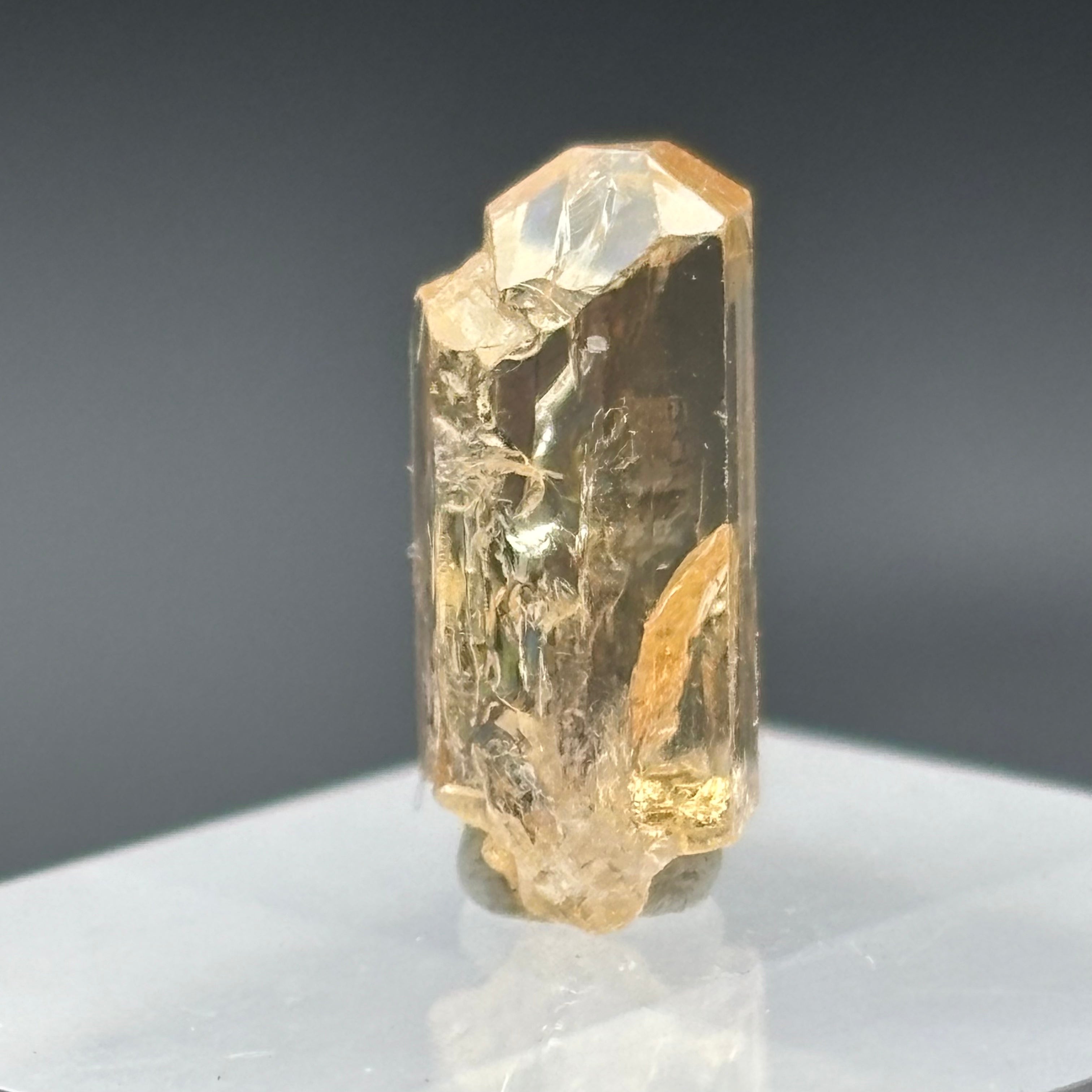 Imperial Topaz Natural Full Terminated Crystal - 278