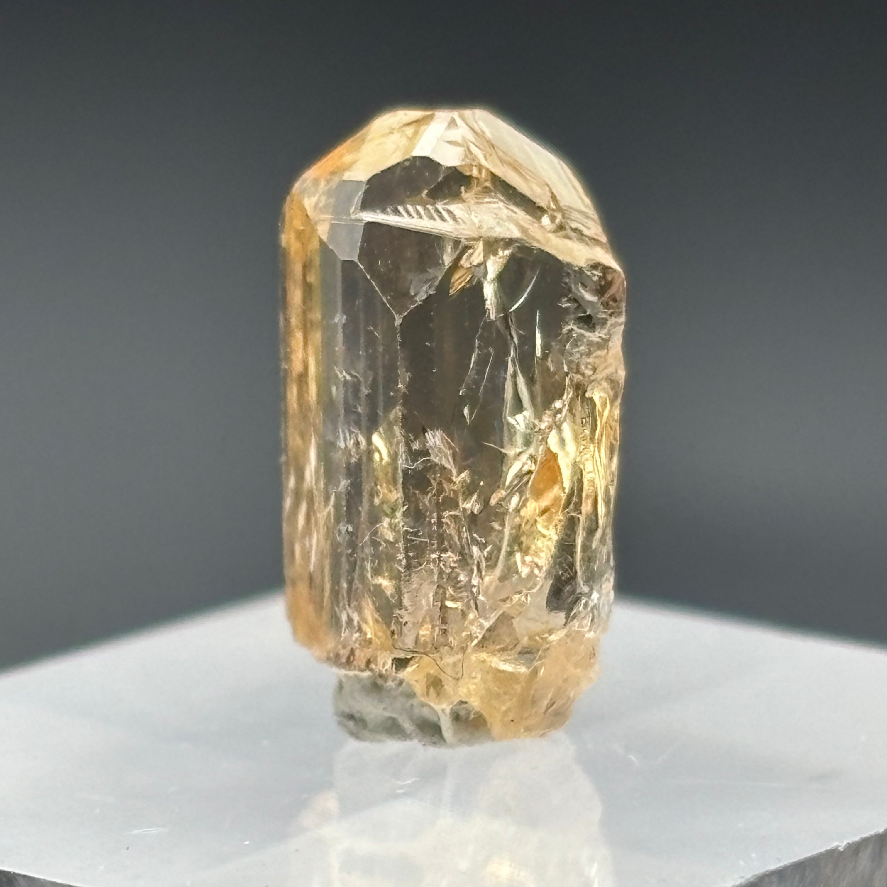 Imperial Topaz Natural Full Terminated Crystal - 278