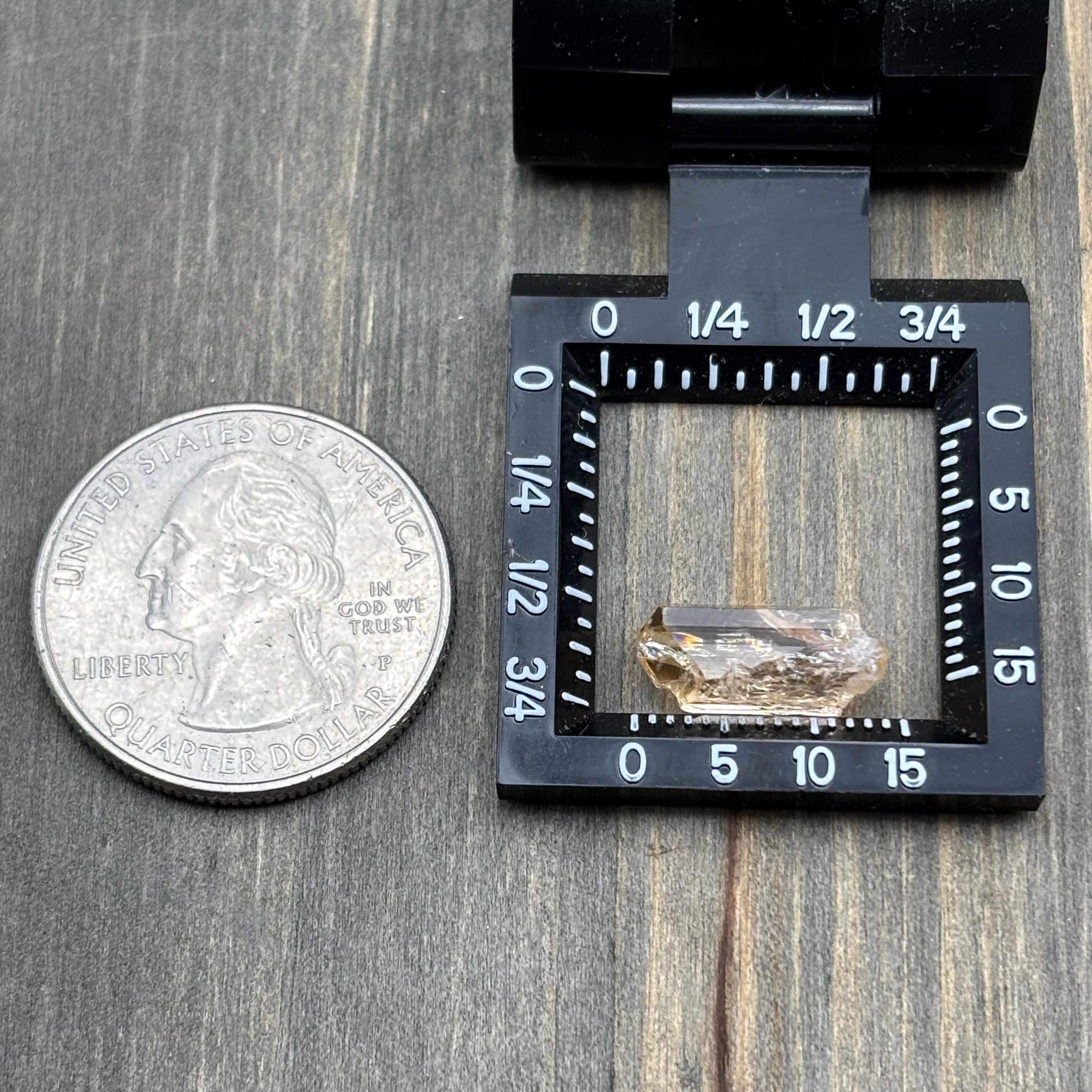 Imperial Topaz Natural Full Terminated Crystal - 278