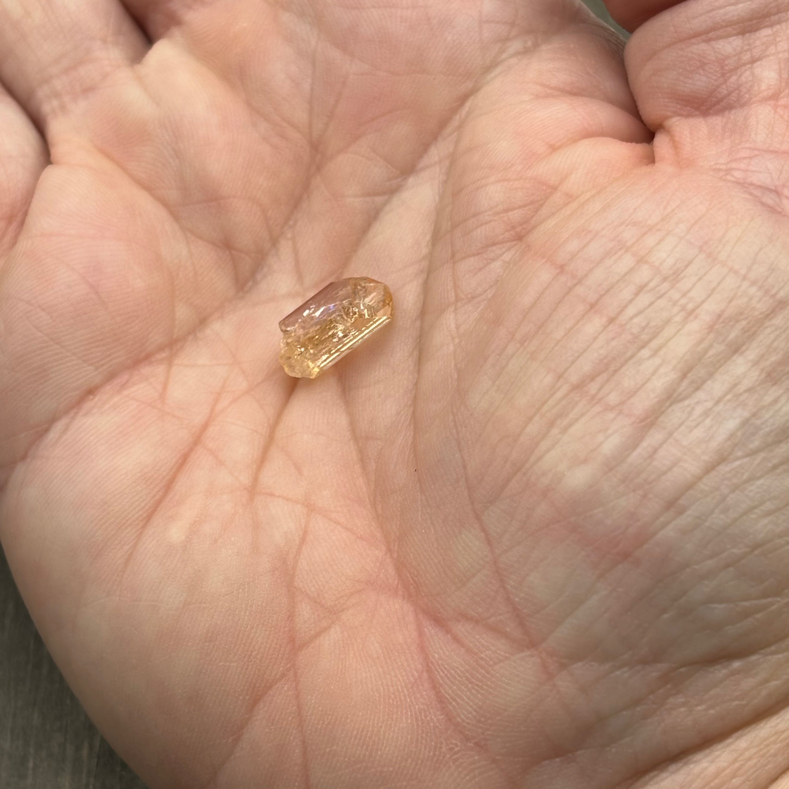 Imperial Topaz Natural Full Terminated Crystal - 278