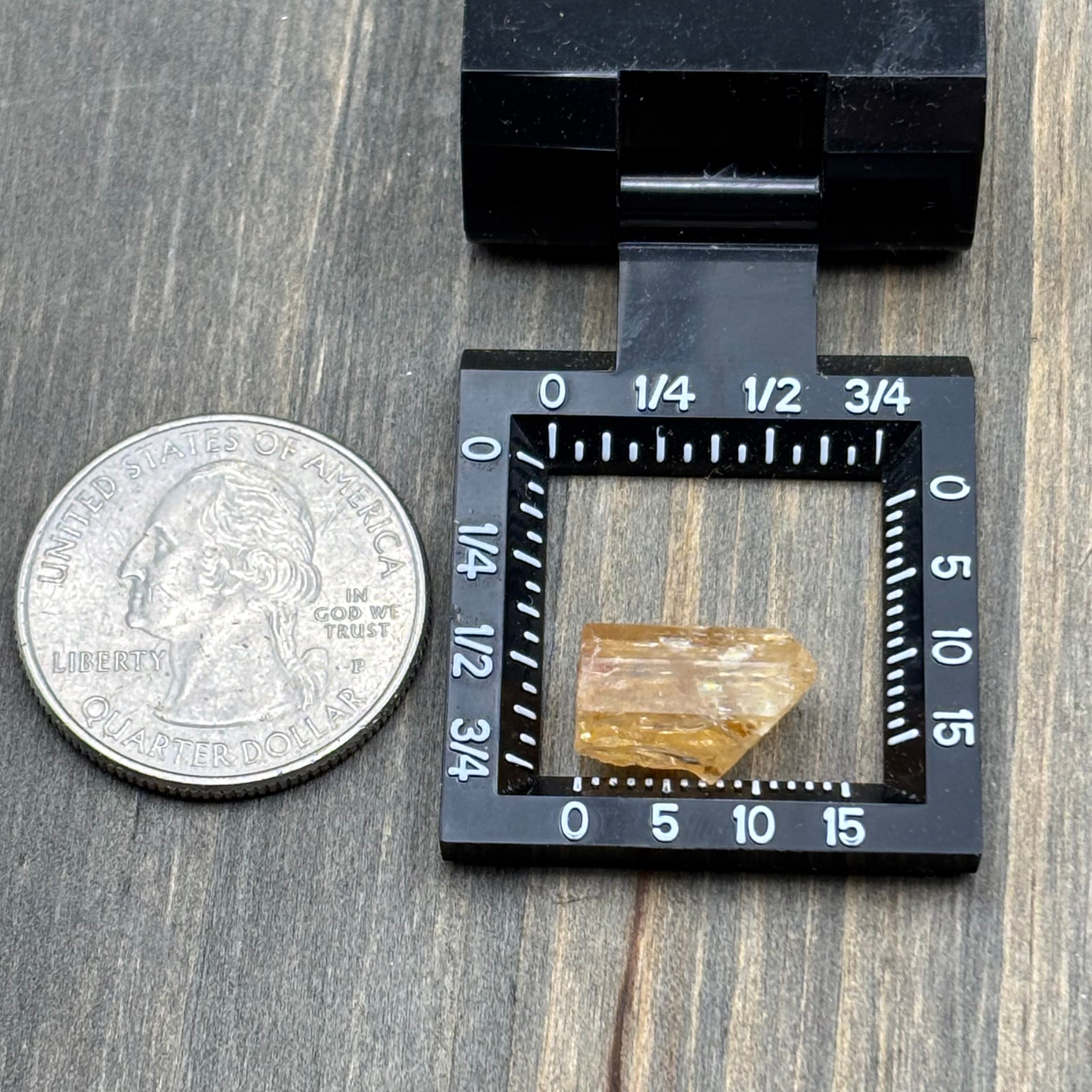 Imperial Topaz Natural Full Terminated Crystal - 279