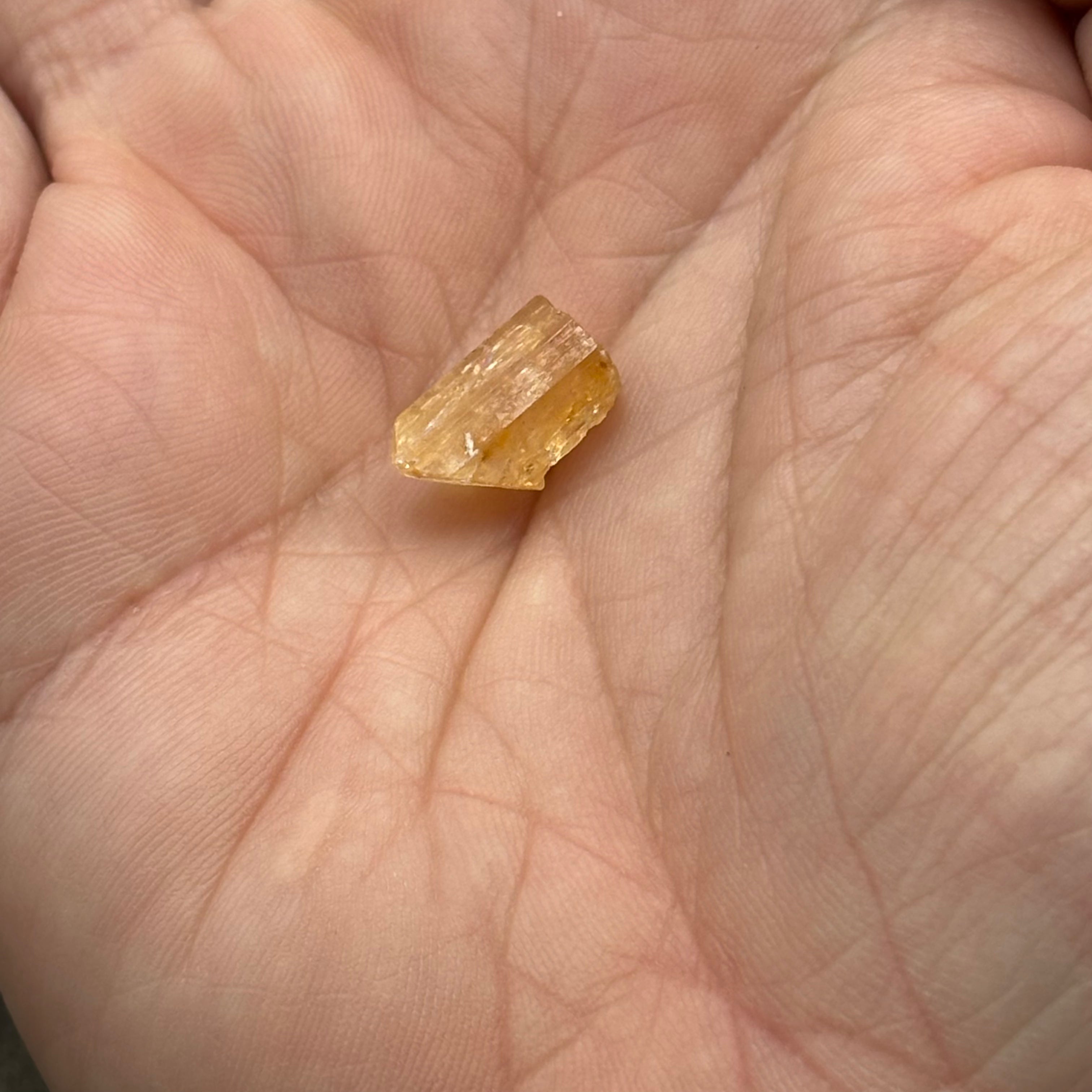 Imperial Topaz Natural Full Terminated Crystal - 279