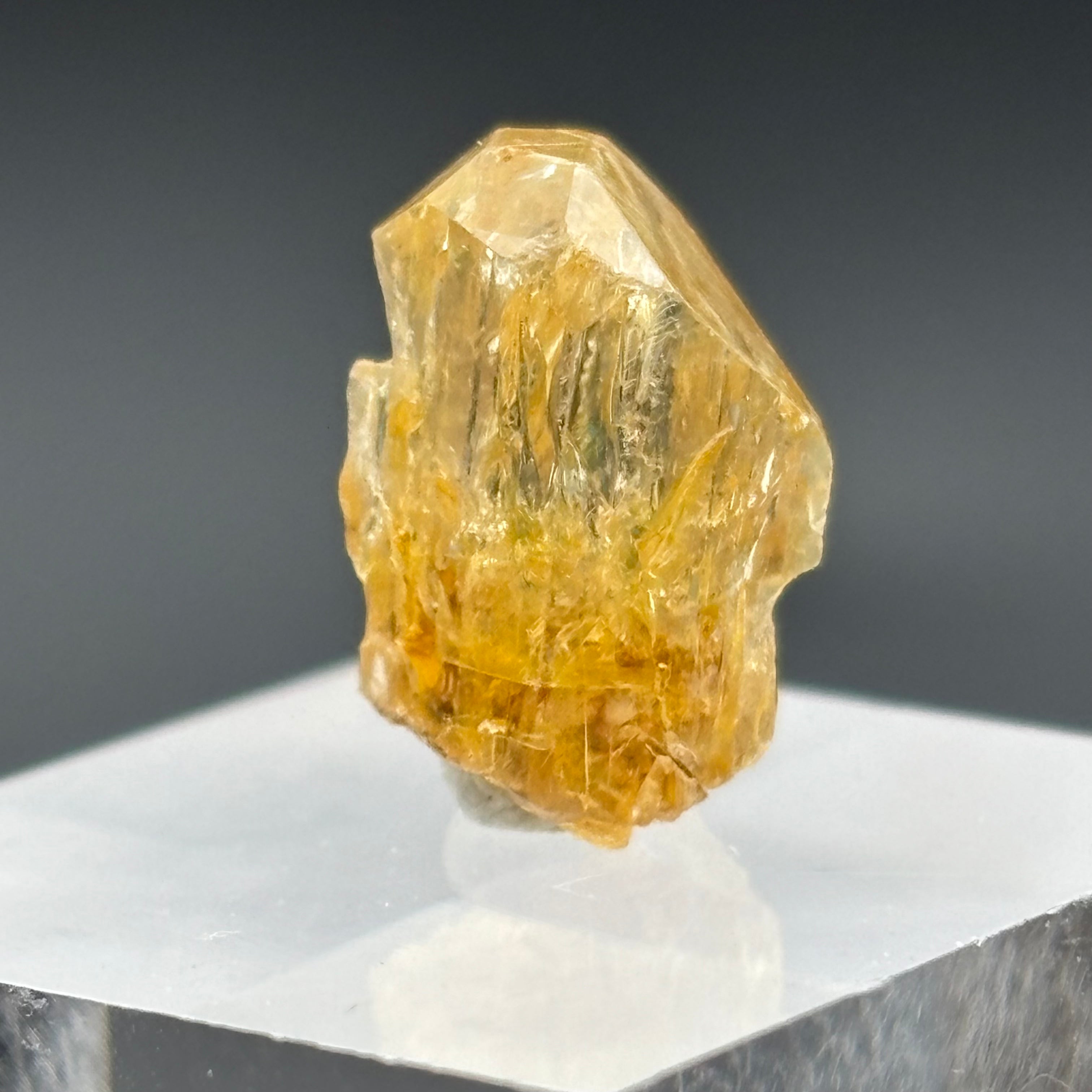 Imperial Topaz Natural Full Terminated Crystal - 280