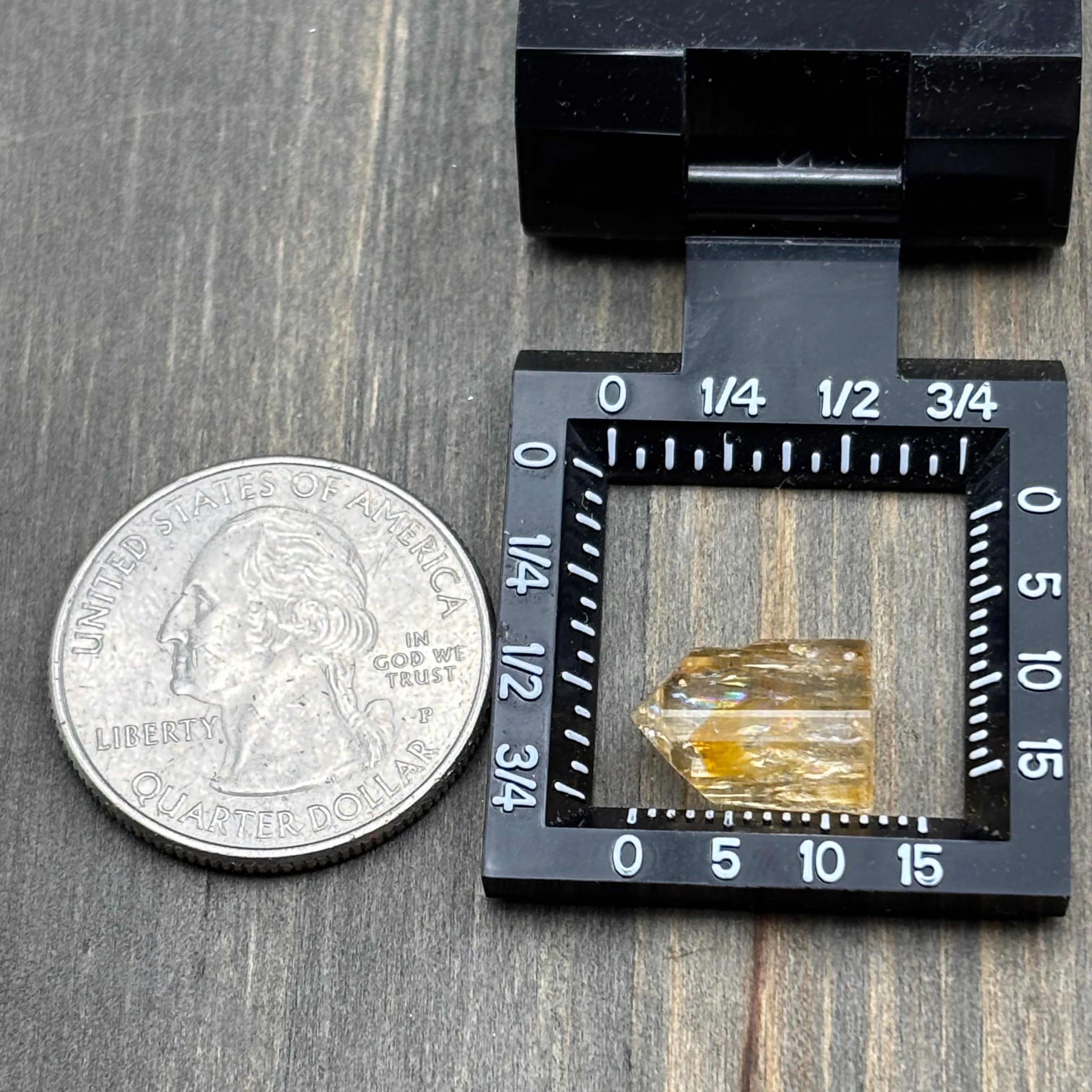 Imperial Topaz Natural Full Terminated Crystal - 281