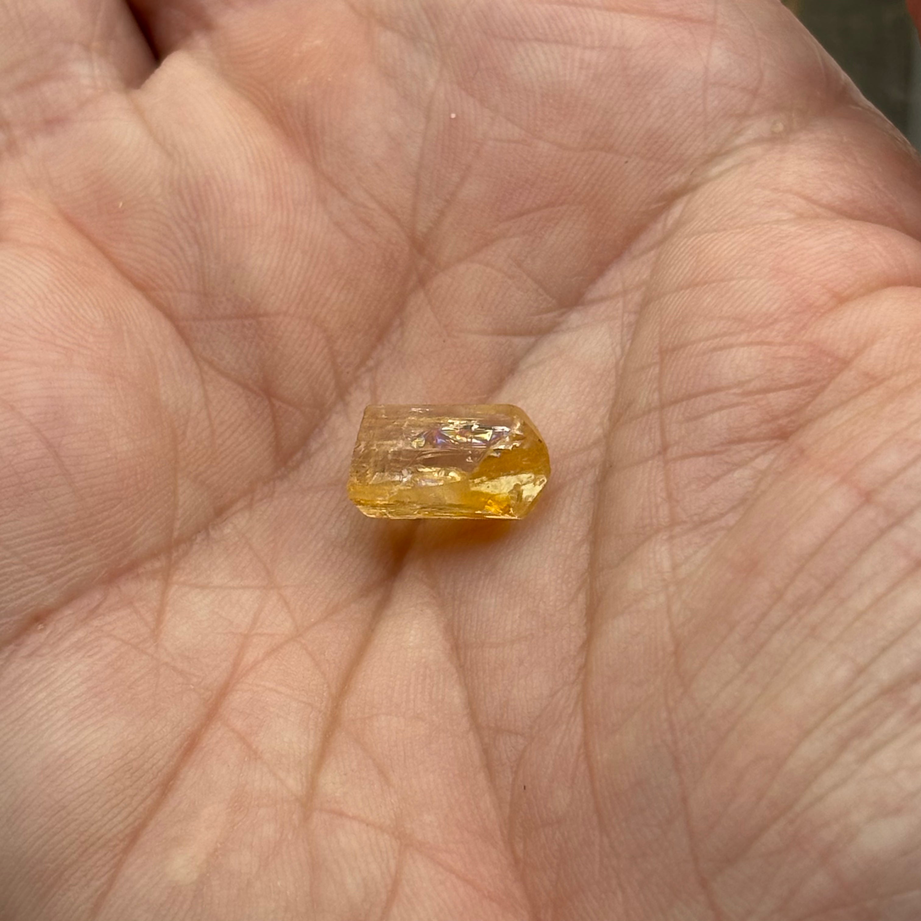 Imperial Topaz Natural Full Terminated Crystal - 281