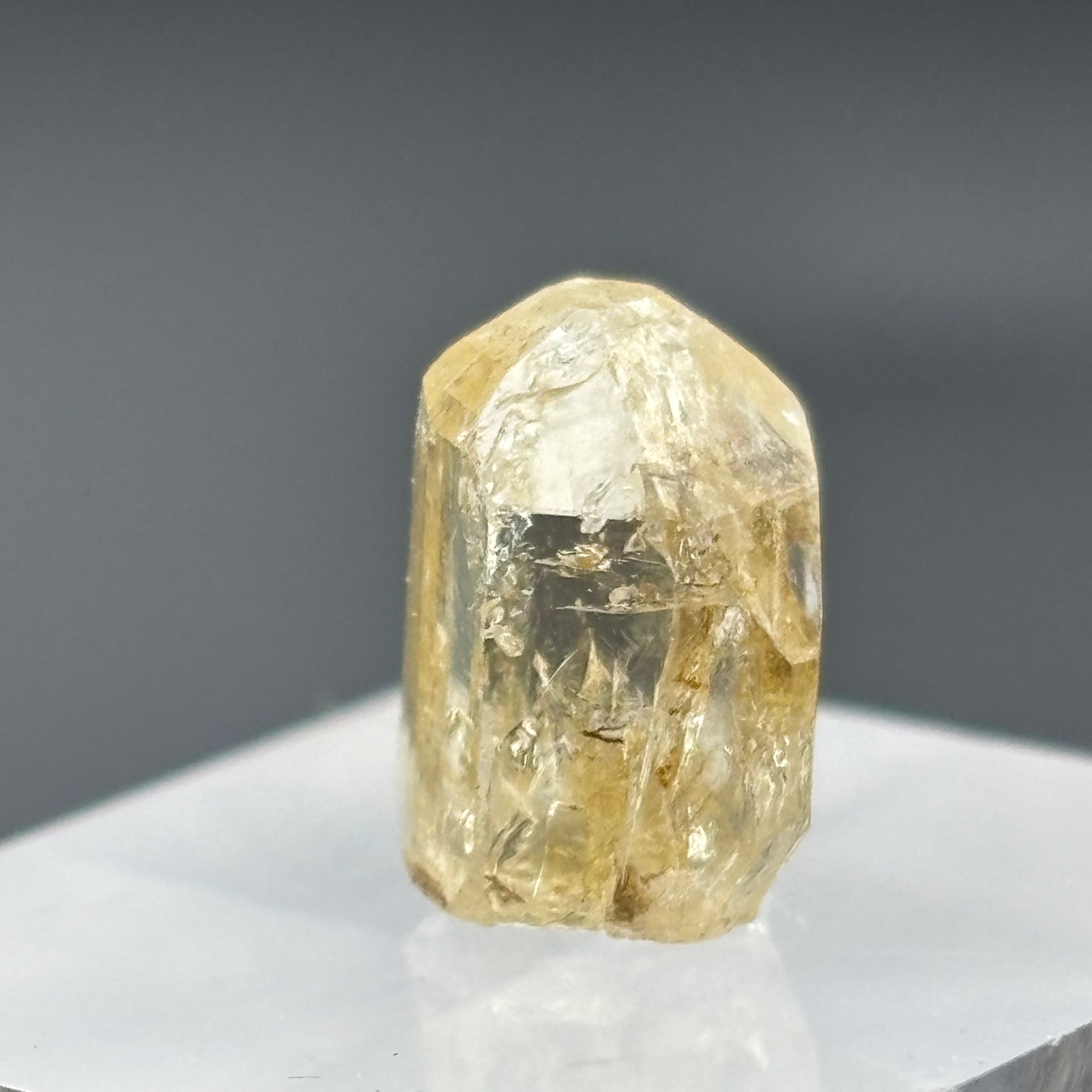 Imperial Topaz Natural Full Terminated Crystal - 283