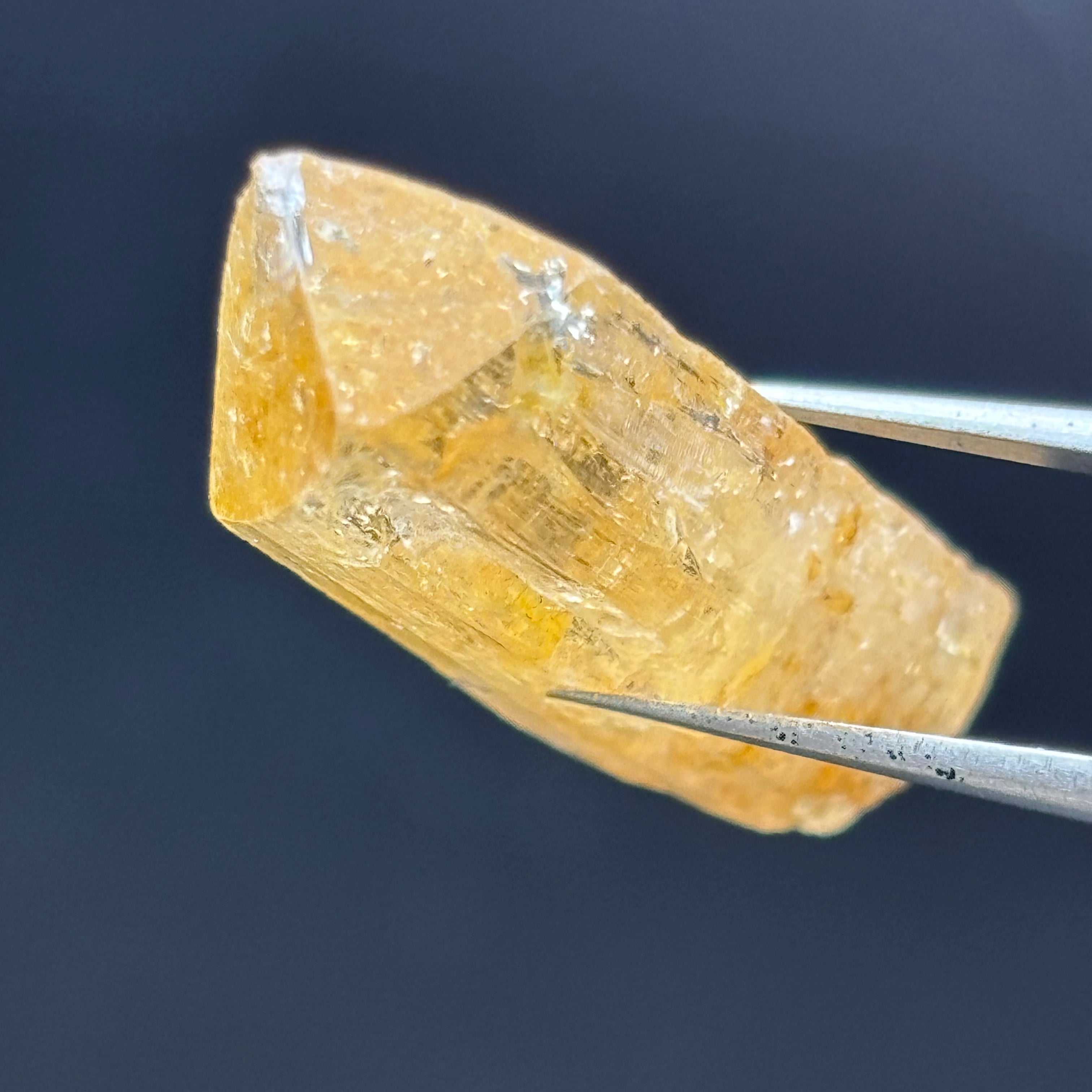 Imperial Topaz Natural Full Terminated Crystal - 205