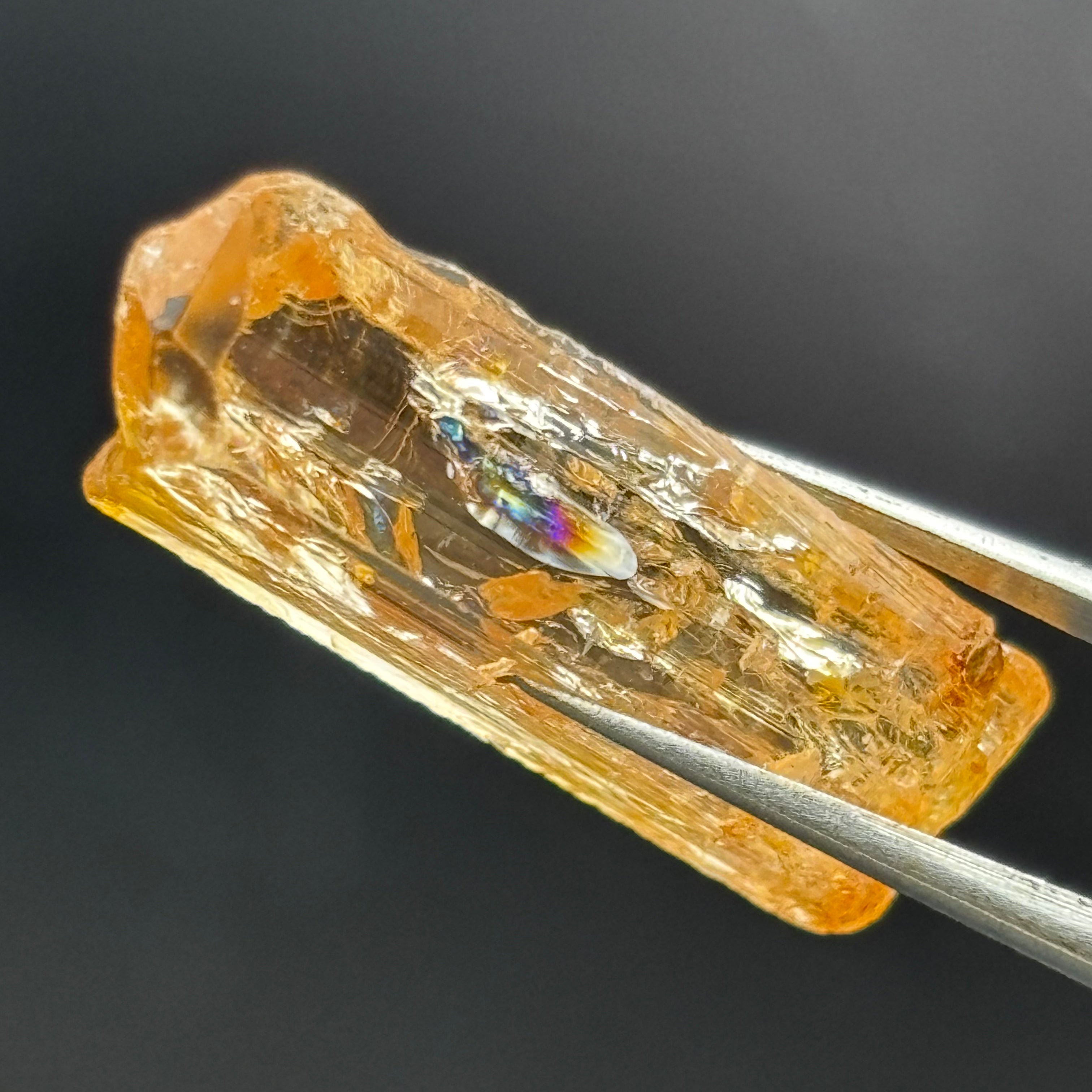 Imperial Topaz Natural Full Terminated Crystal - 207