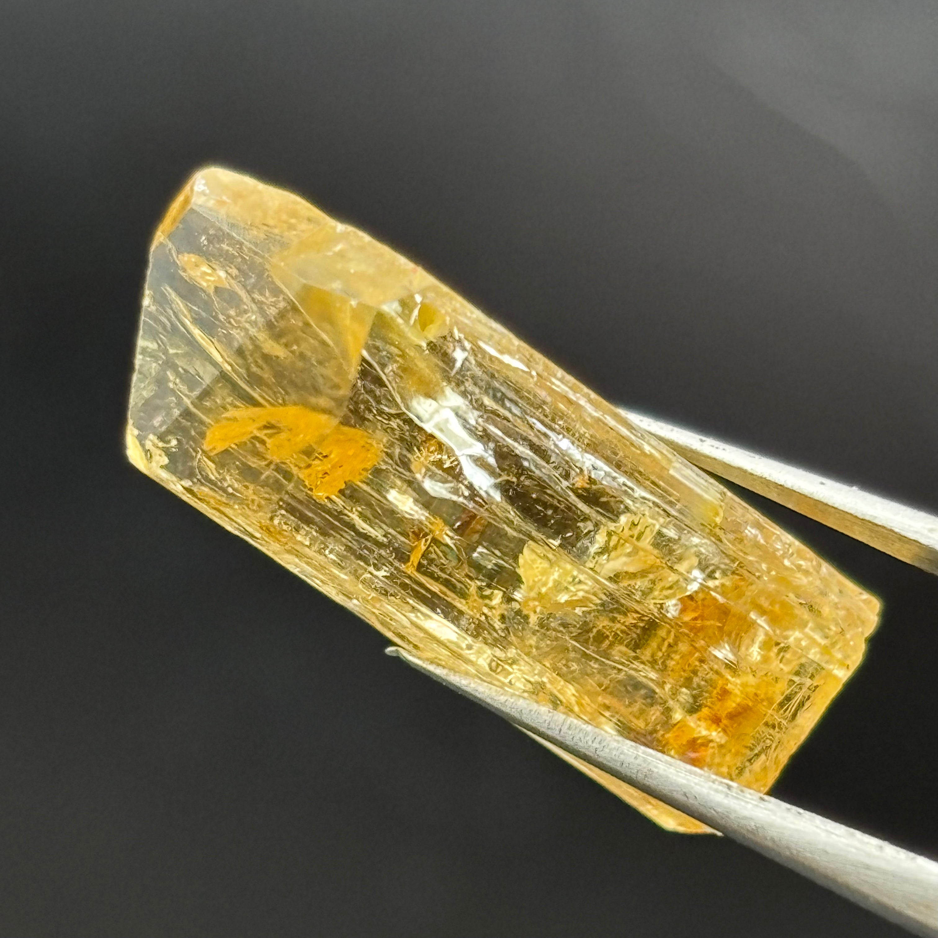 Imperial Topaz Natural Full Terminated Crystal - 210