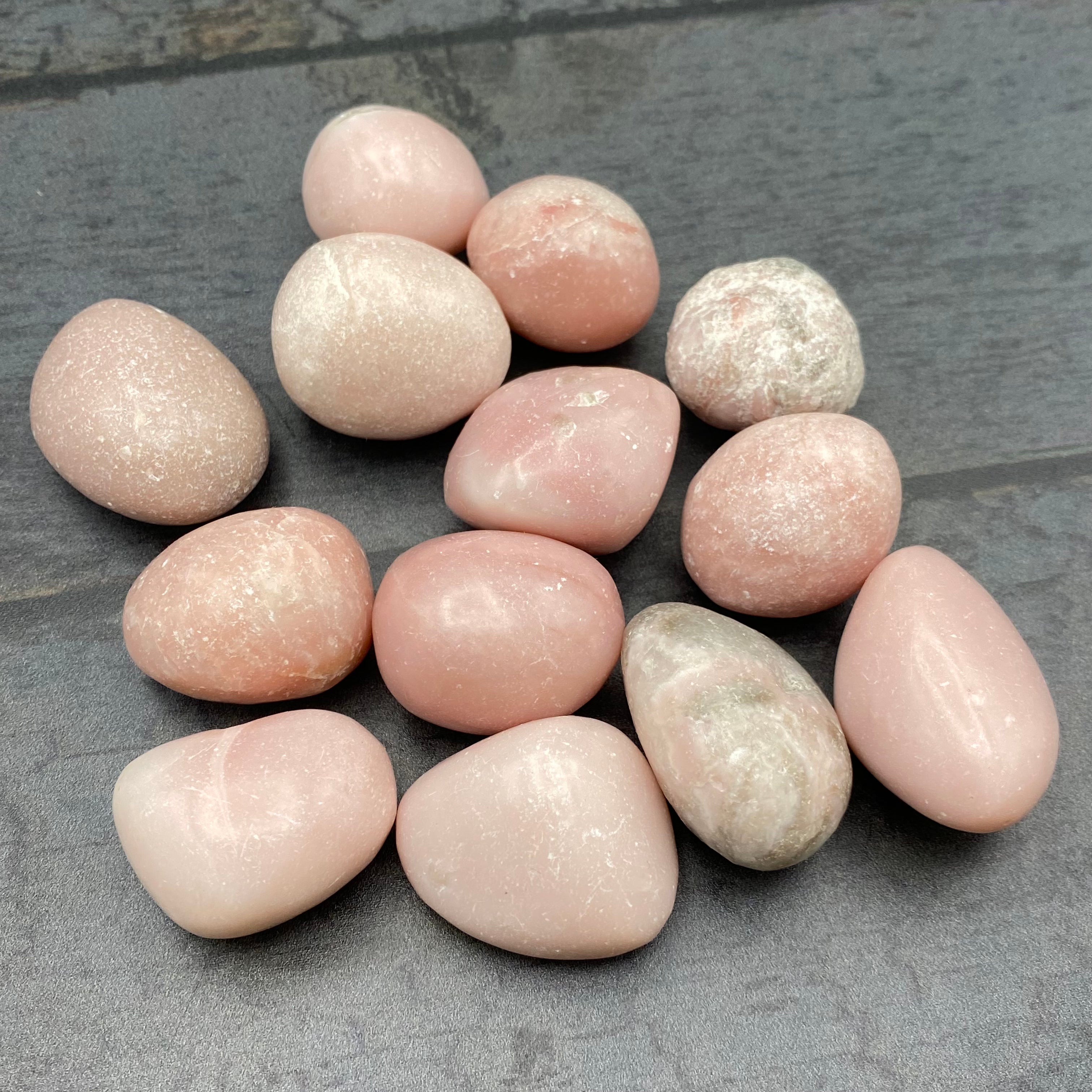 Pink Opal Polished Stone
