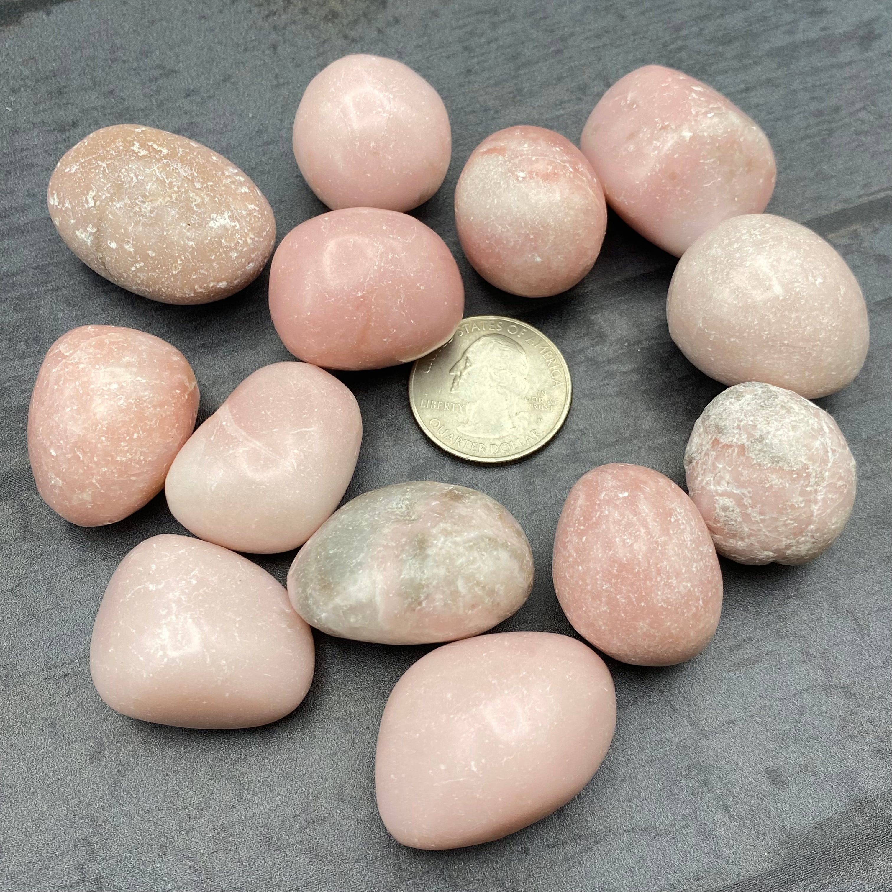 Pink Opal Polished Stone